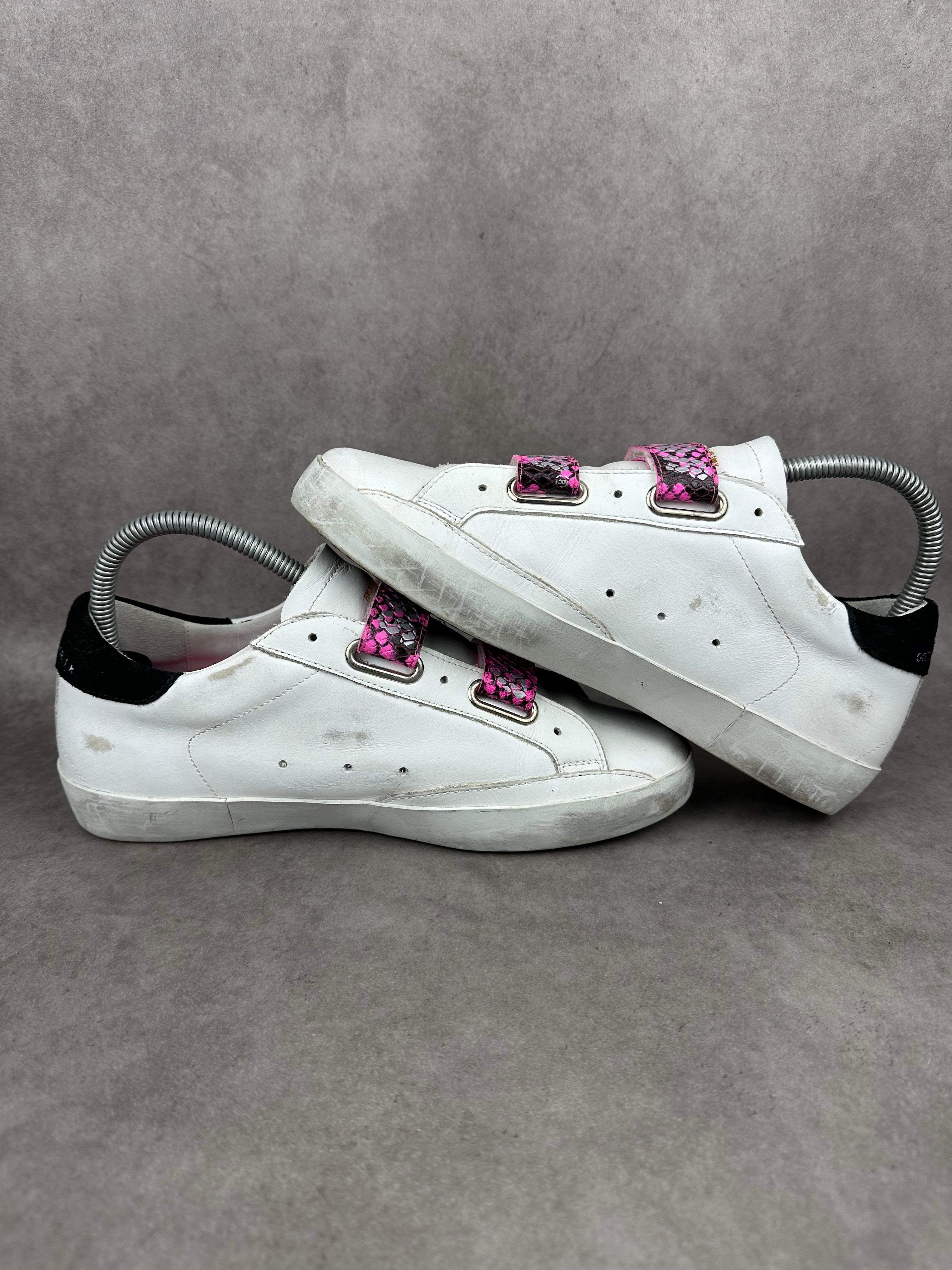 Golden goose superstar OldSchool argenté T38-002