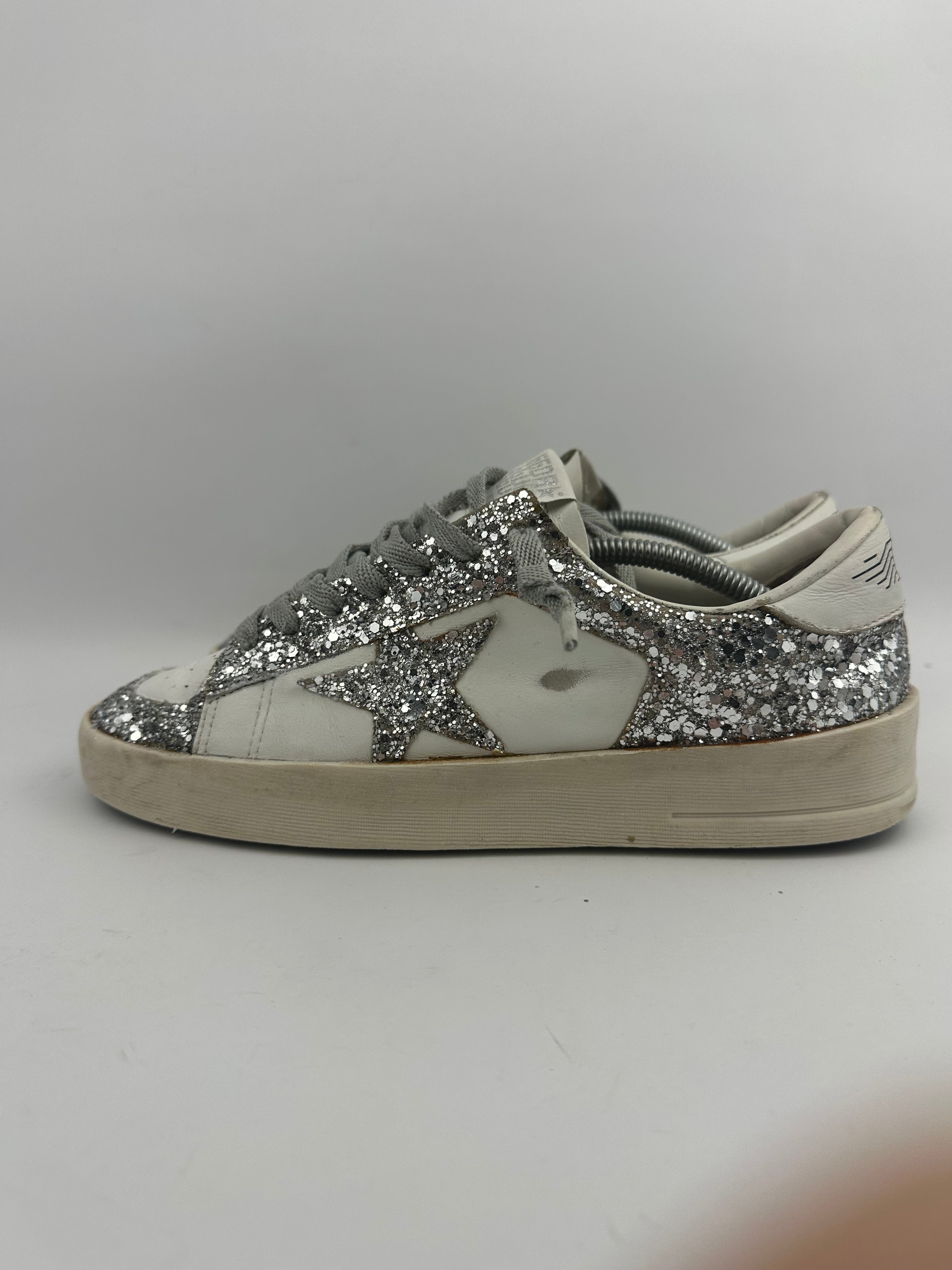 Golden Goose Stardan Argenté T38