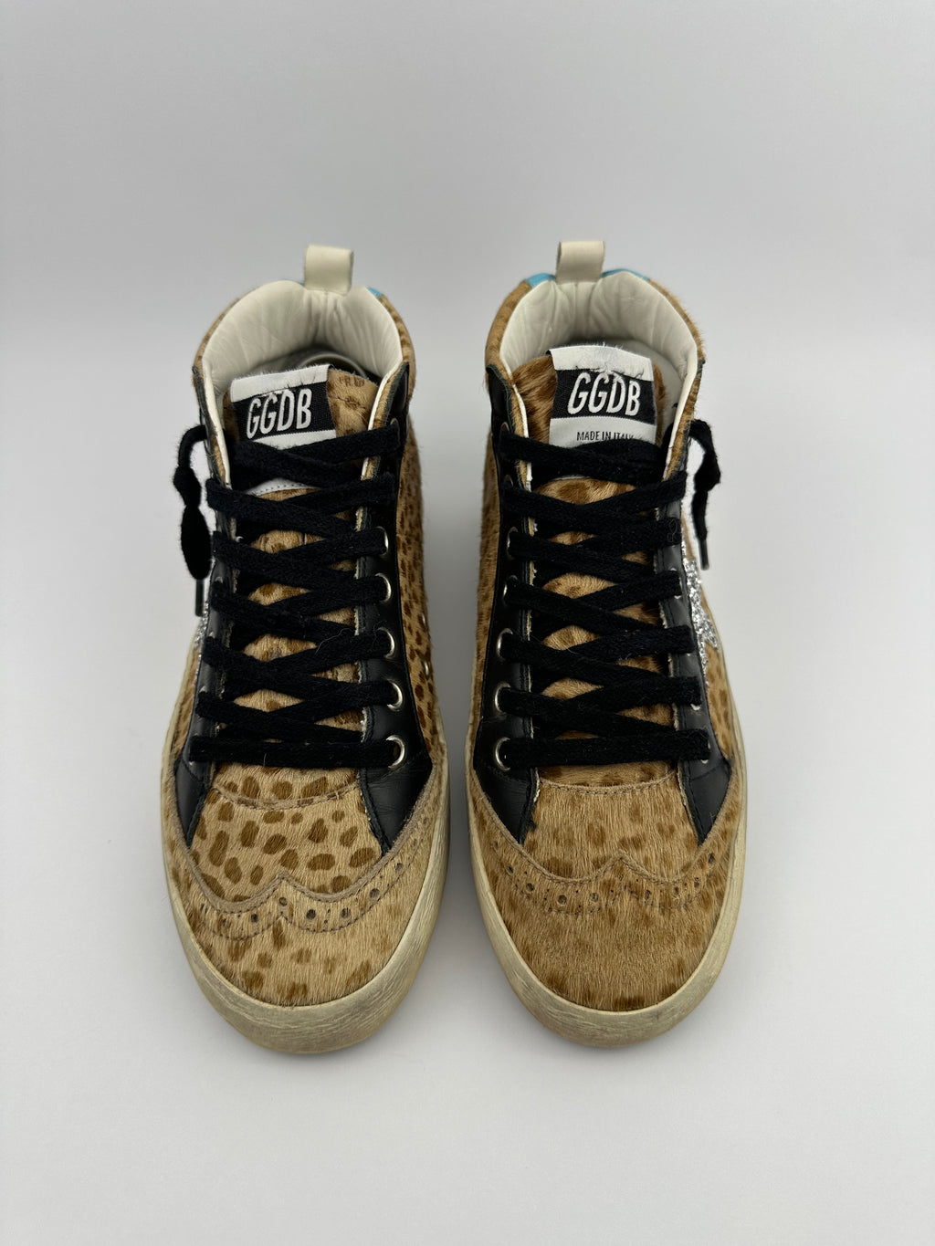 Golden Goose Midstar léopard T37