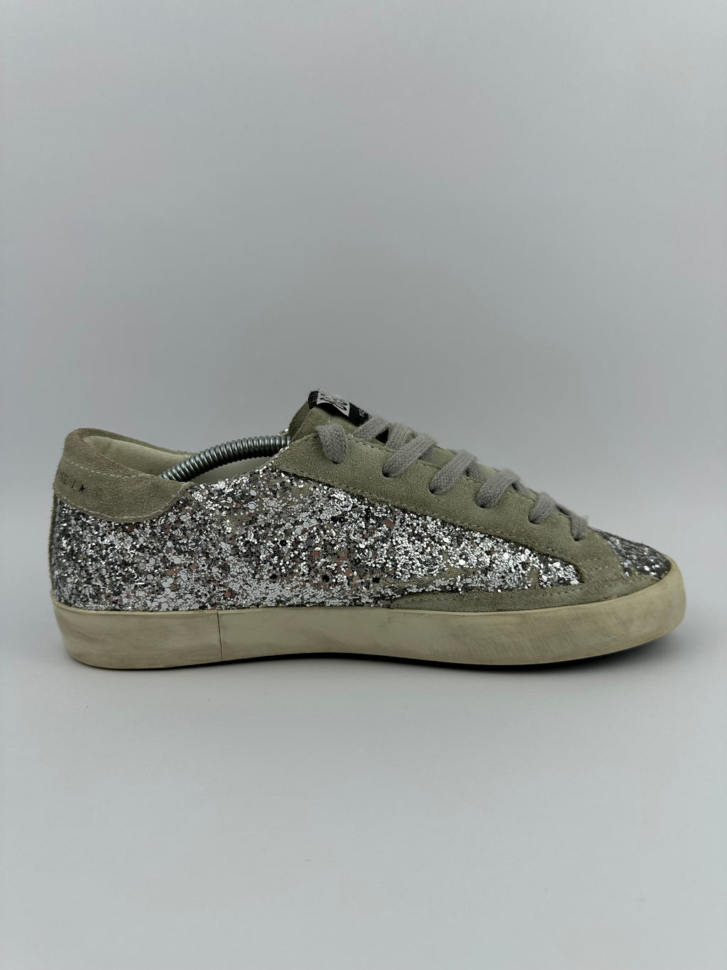 Golden Goose Superstar argenté T38
