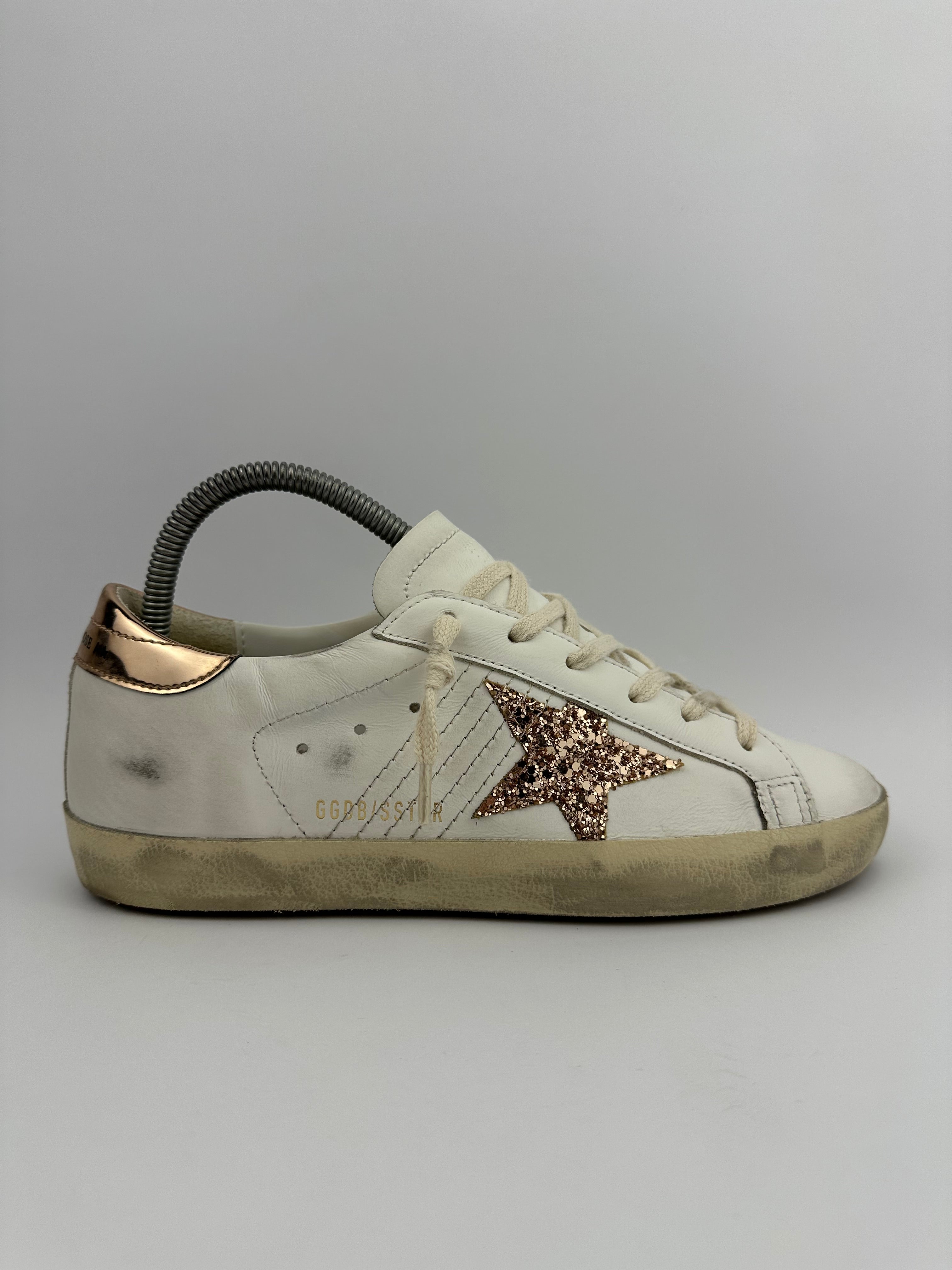 Golden Goose Superstar à paillettes T38