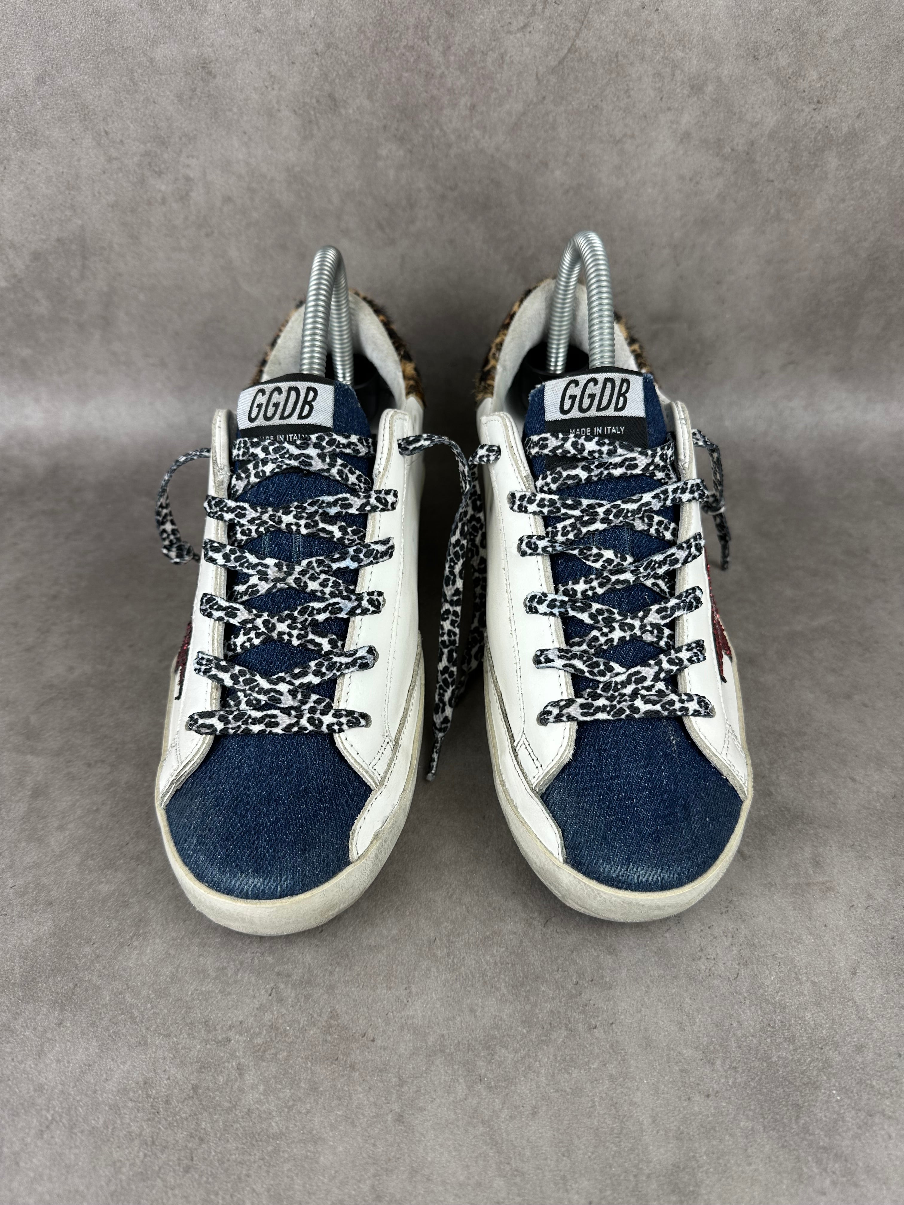 Golden goose Superstar étoile bordeaux T38-006