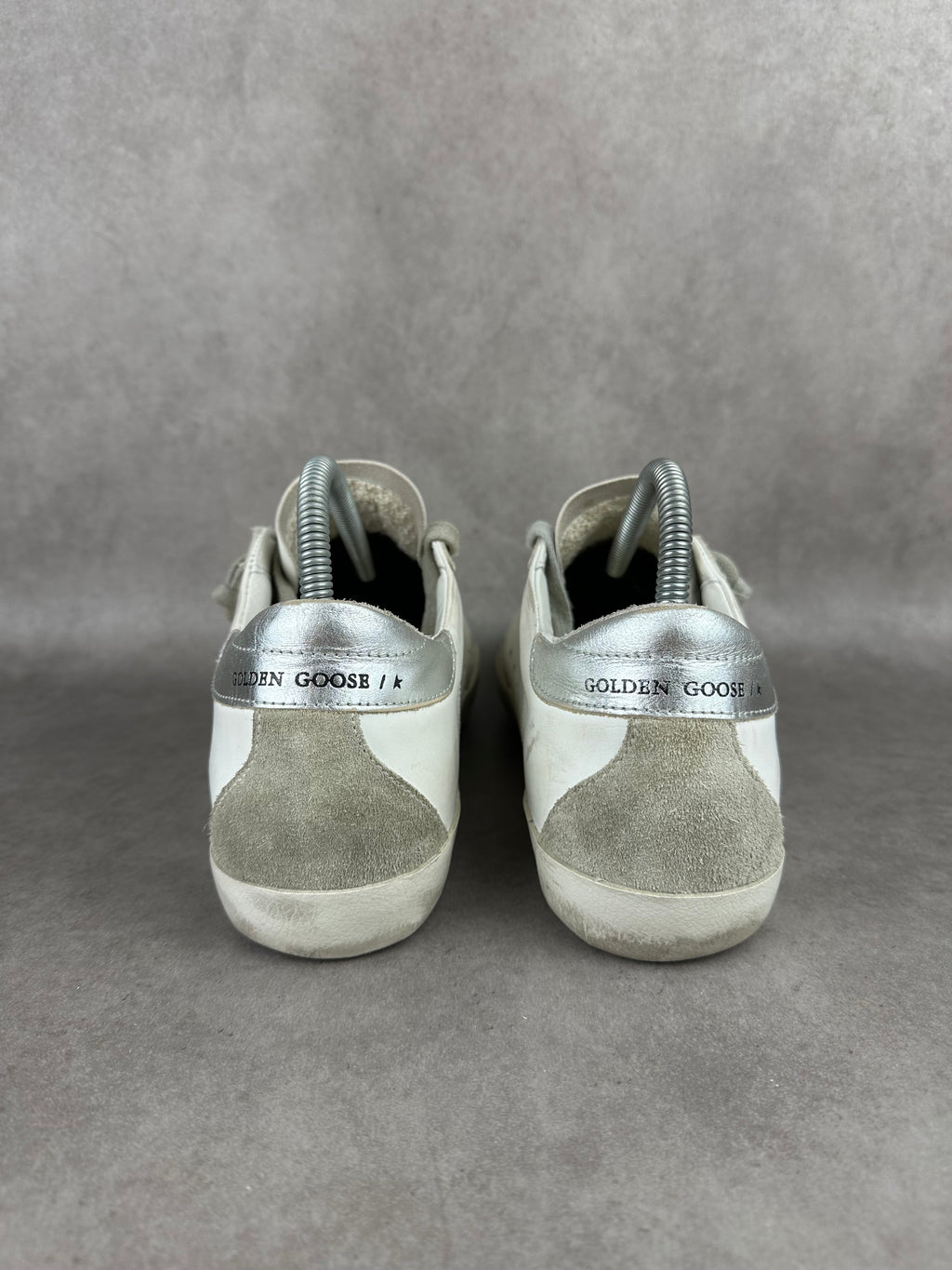 Golden Goose Superstar argenté T40-002