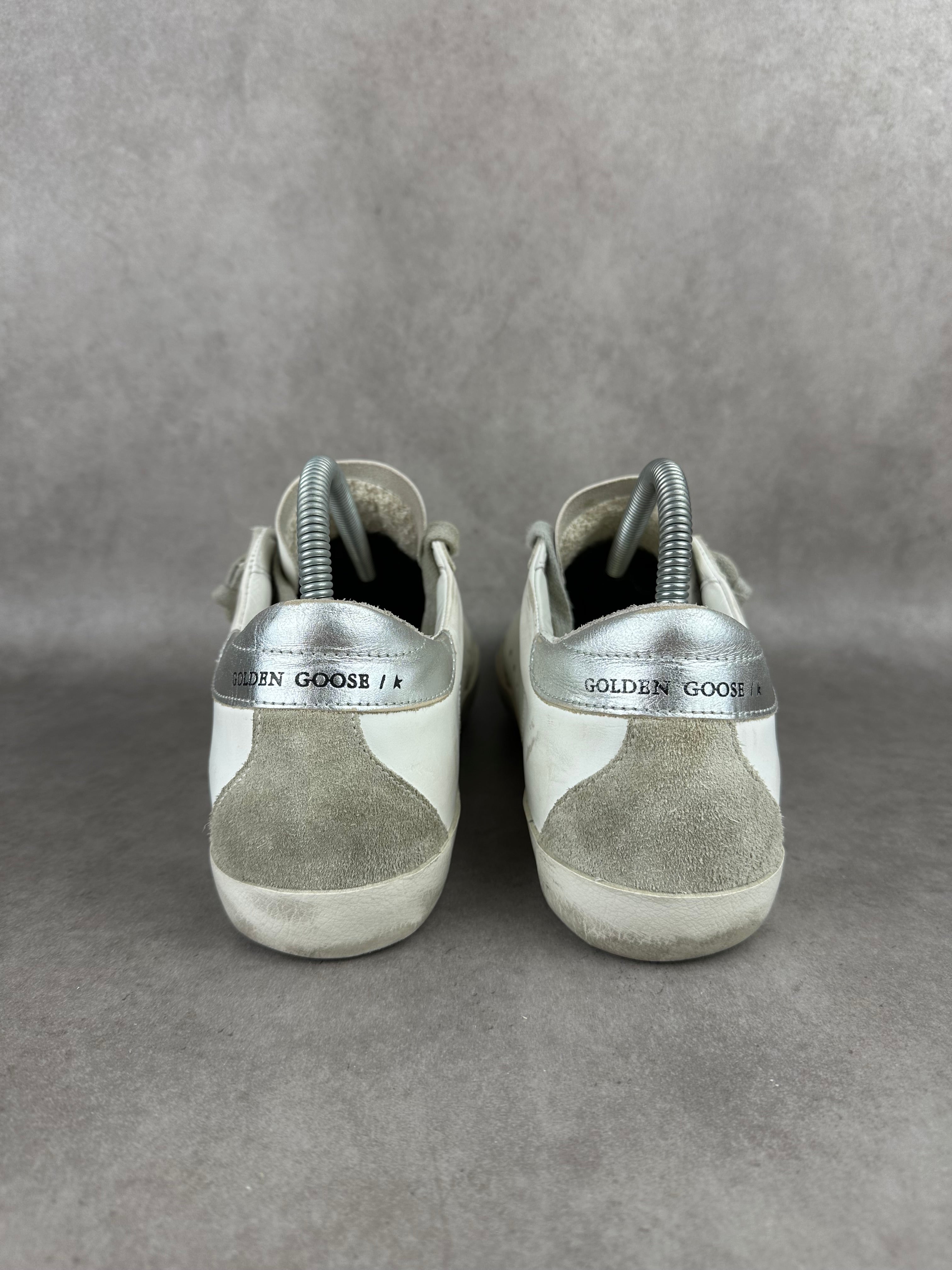 Golden Goose Superstar argenté T40-002