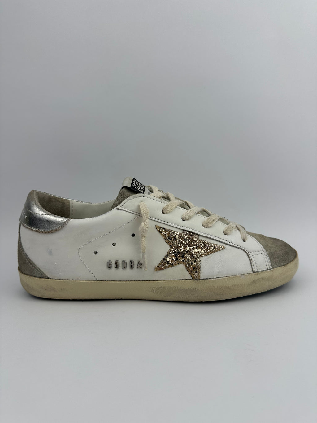 Golden Goose Superstar à paillettes doré T39