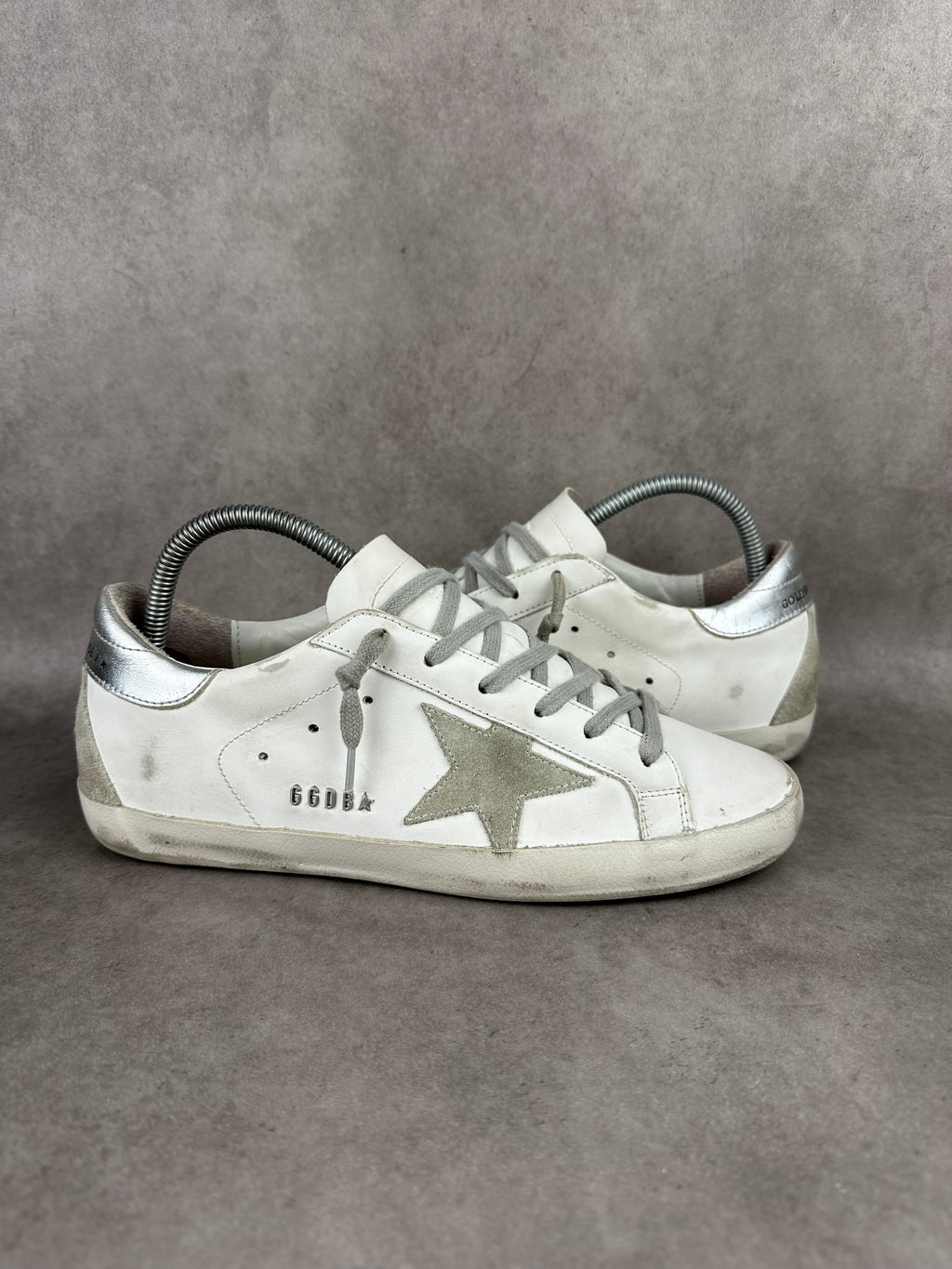 Golden Goose Superstar argenté T40-002