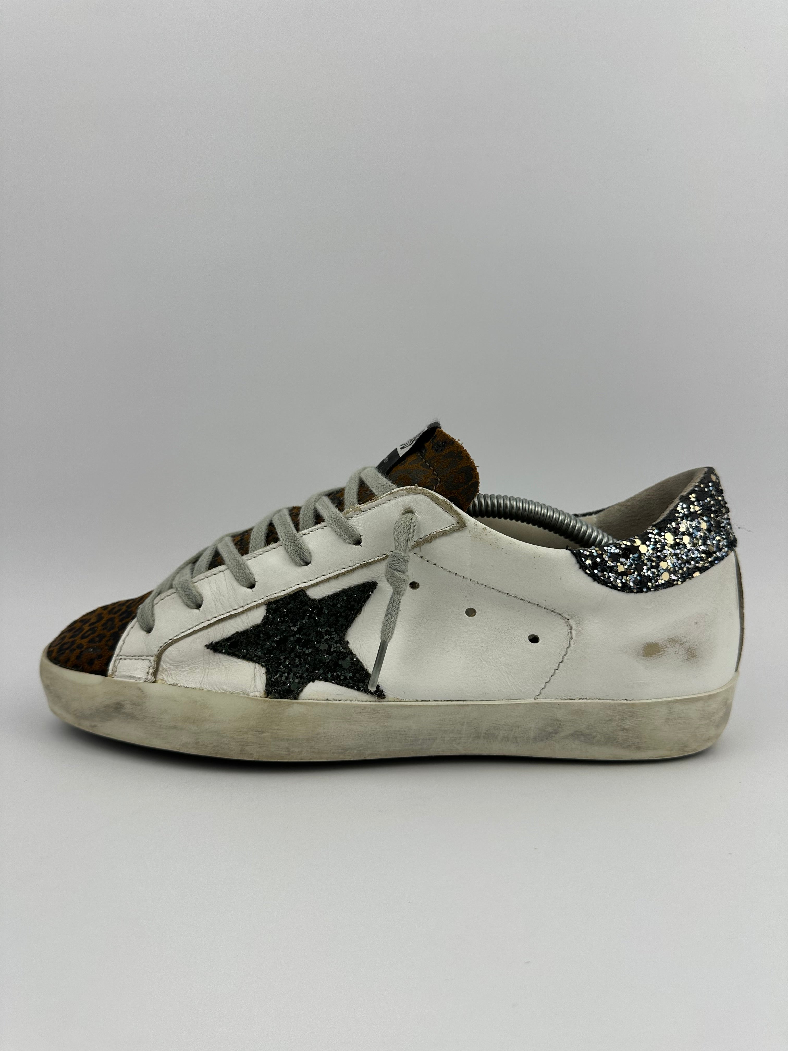 Golden Goose superstar léopard T37