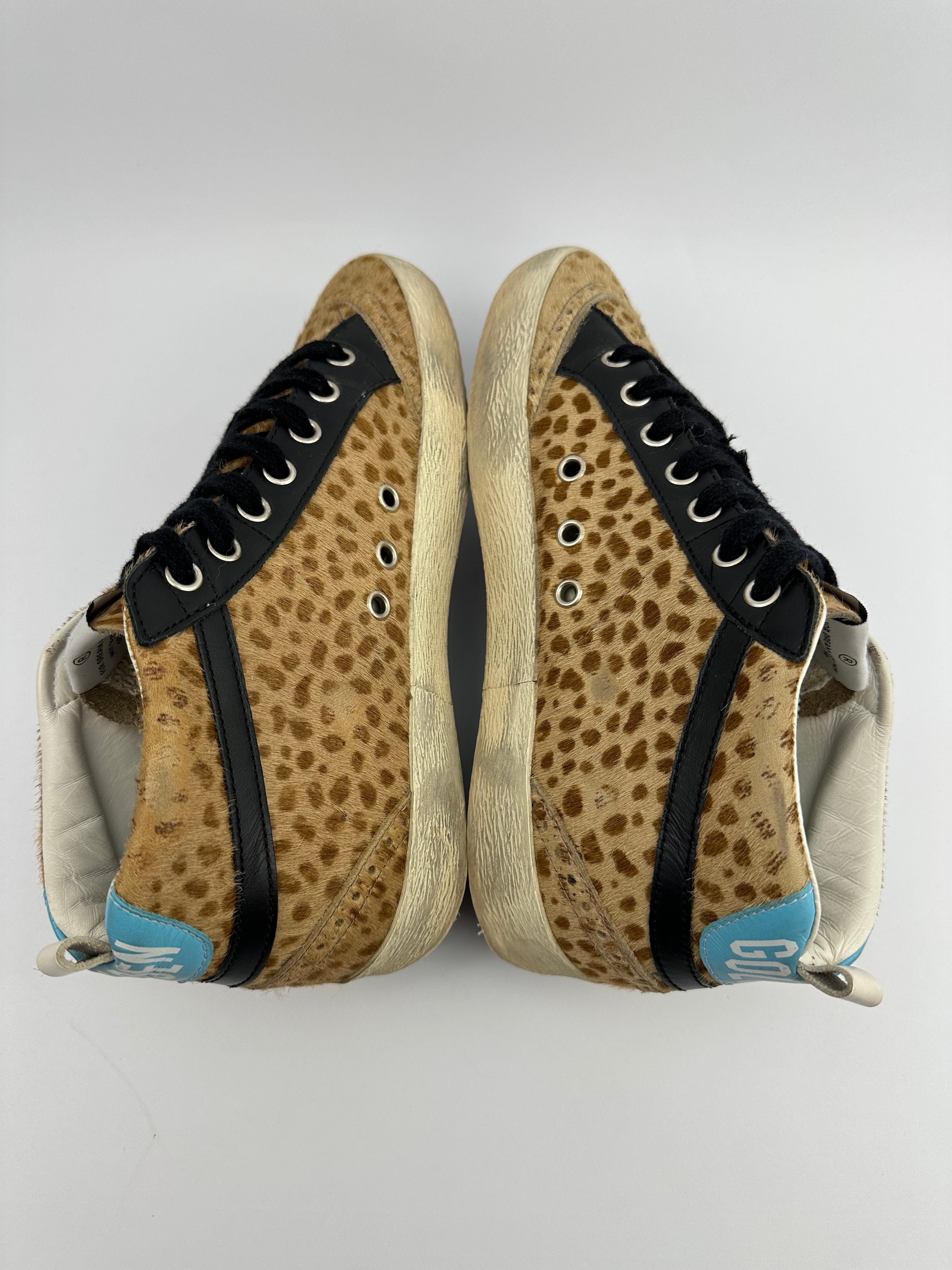 Golden Goose Midstar léopard T37