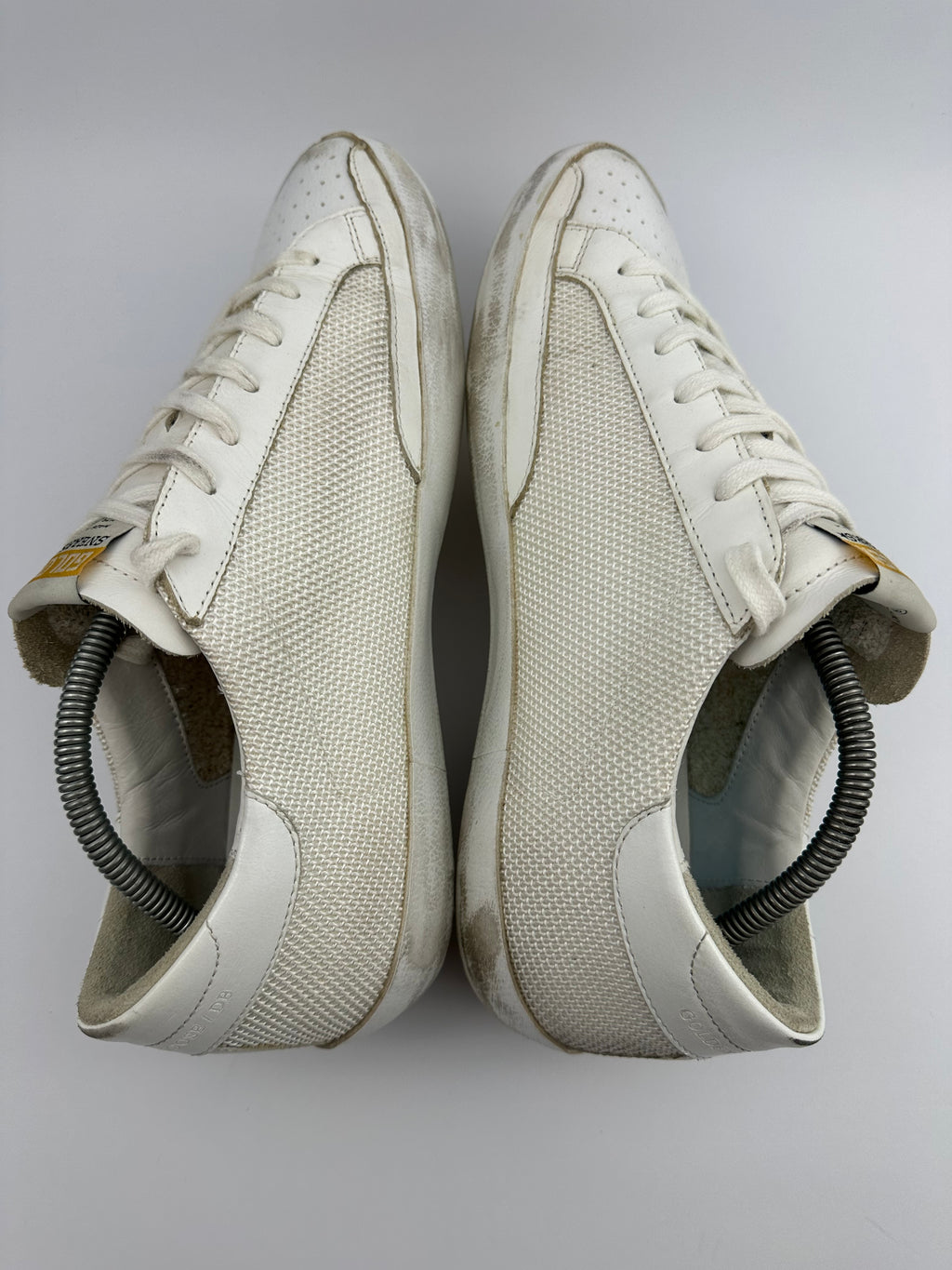 Golden Goose Superstar White/green T44