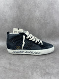 Golden Goose Midstar noir pailletée T37