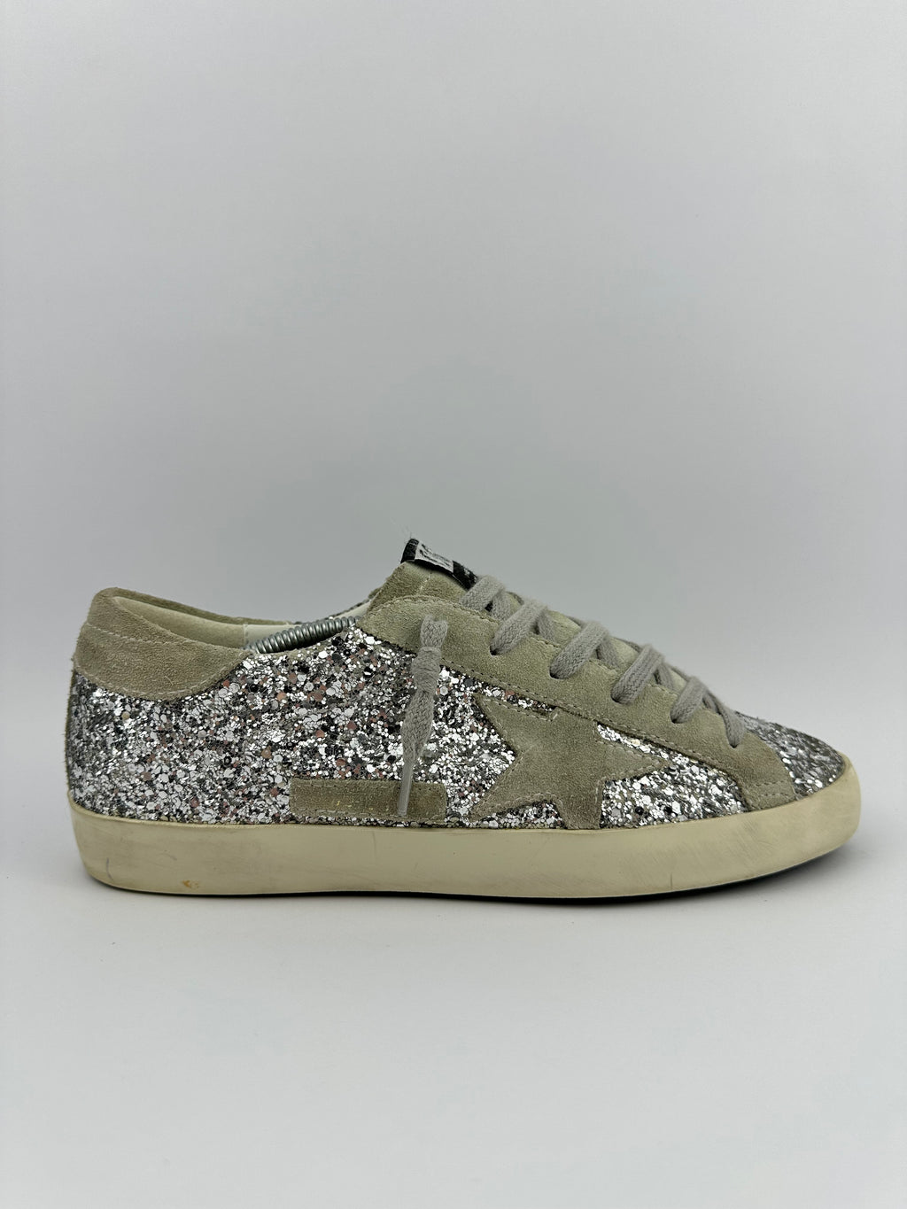 Golden Goose Superstar argenté T38