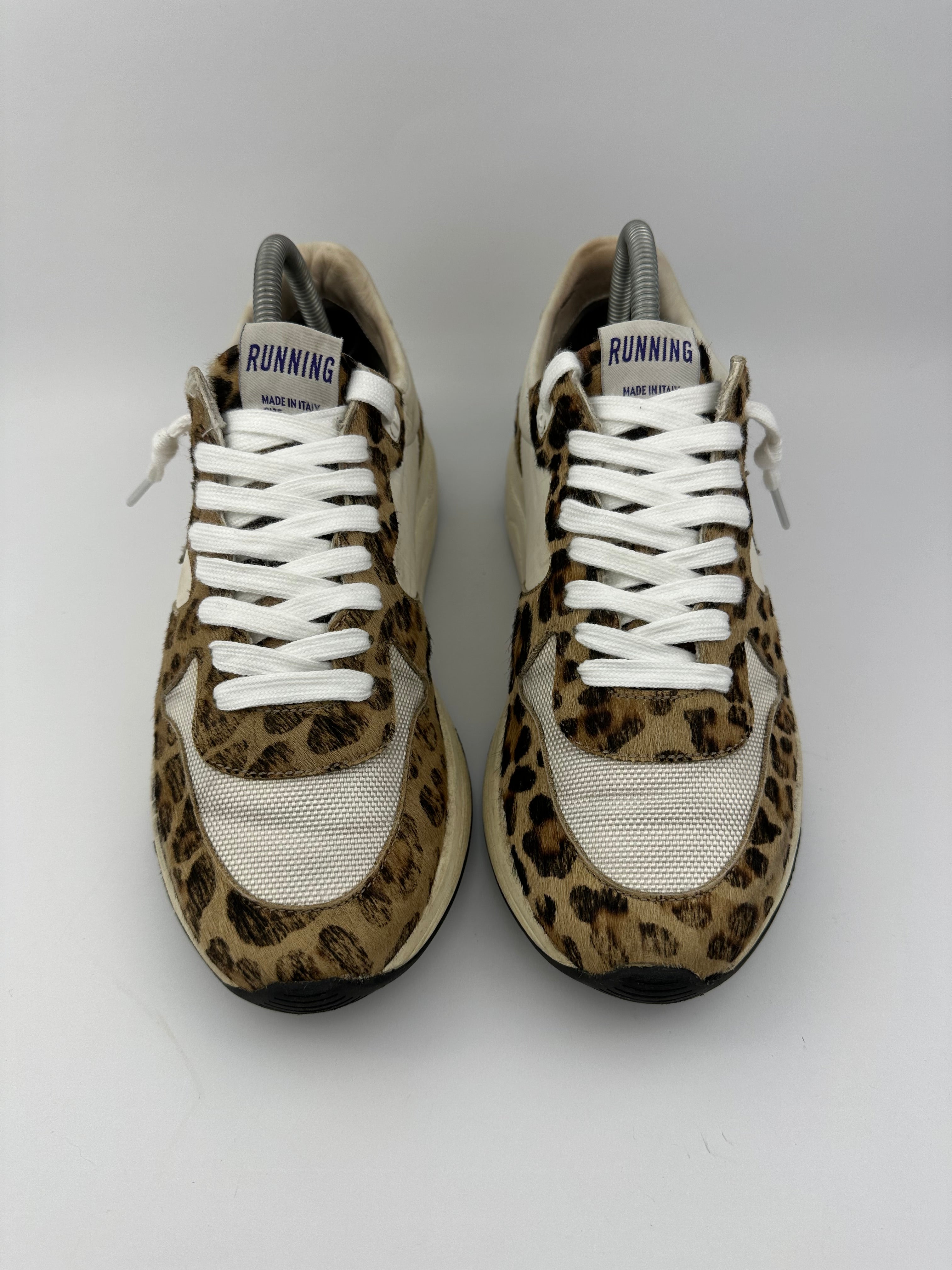Golden Goose Running Sole Léopard T40