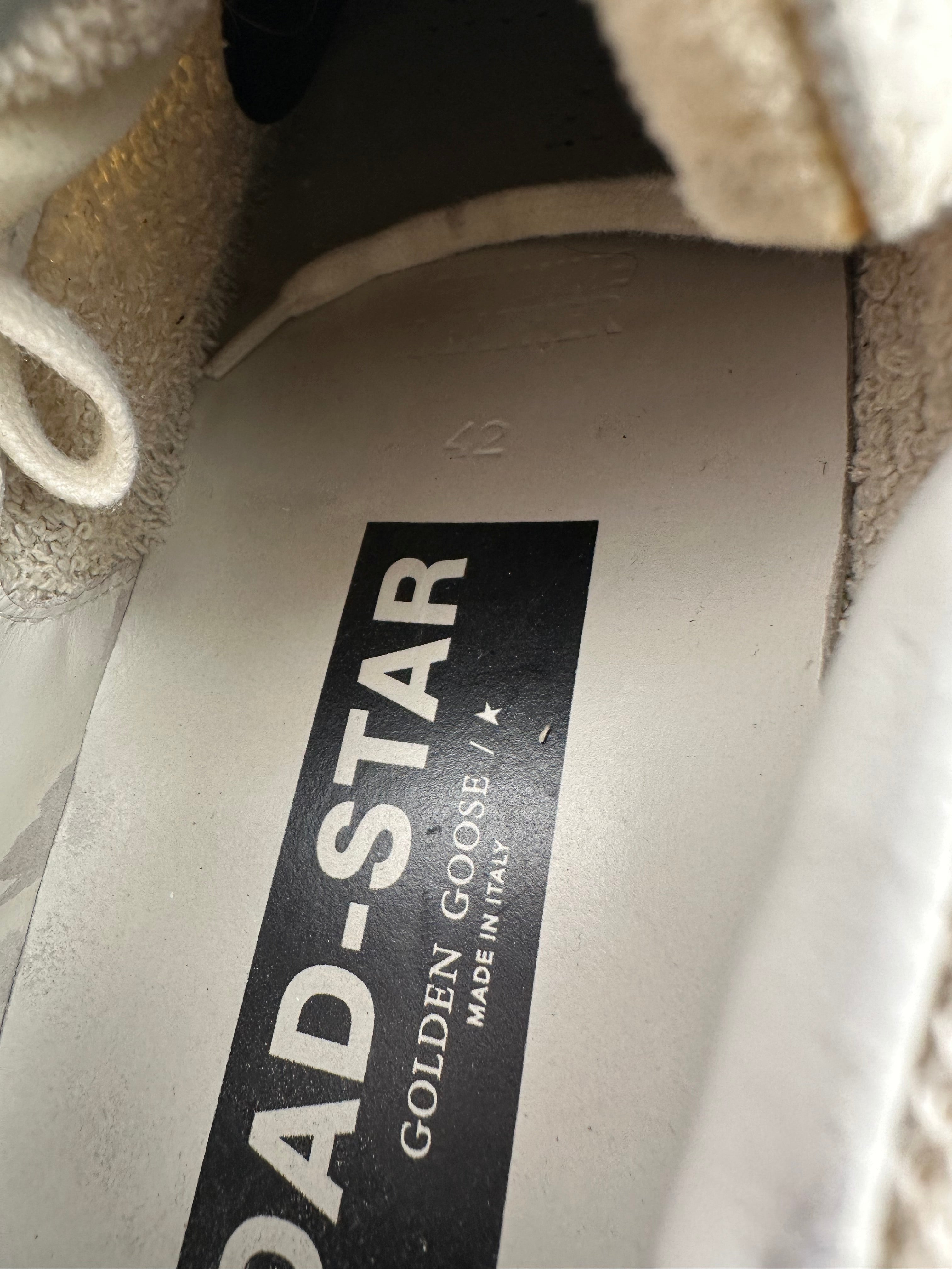 Golden Goose Dadstar Blanche T42