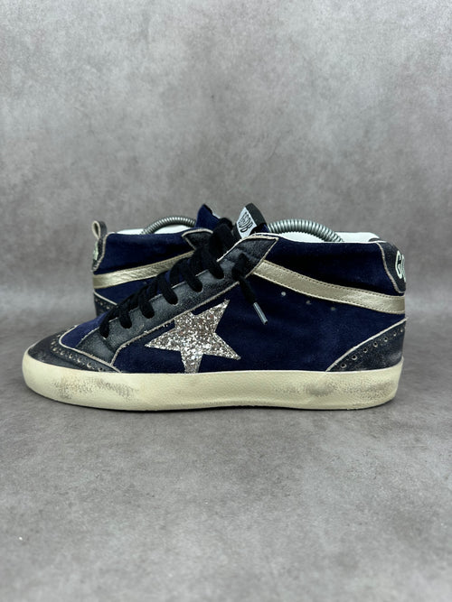 Golden Goose Midstar bleu marine T40