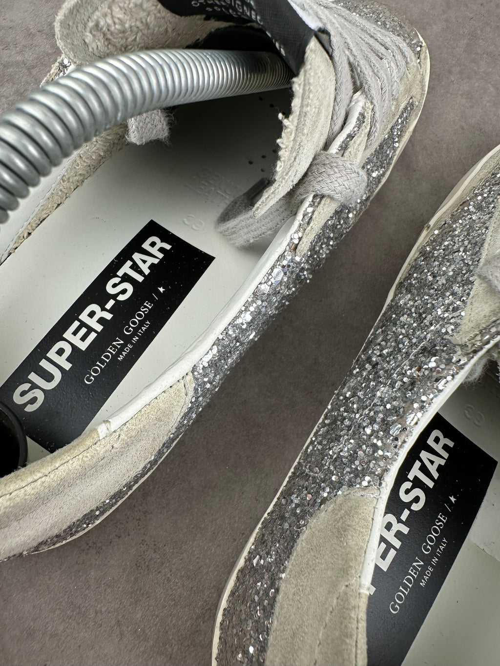 Golden Goose superstar argenté T39