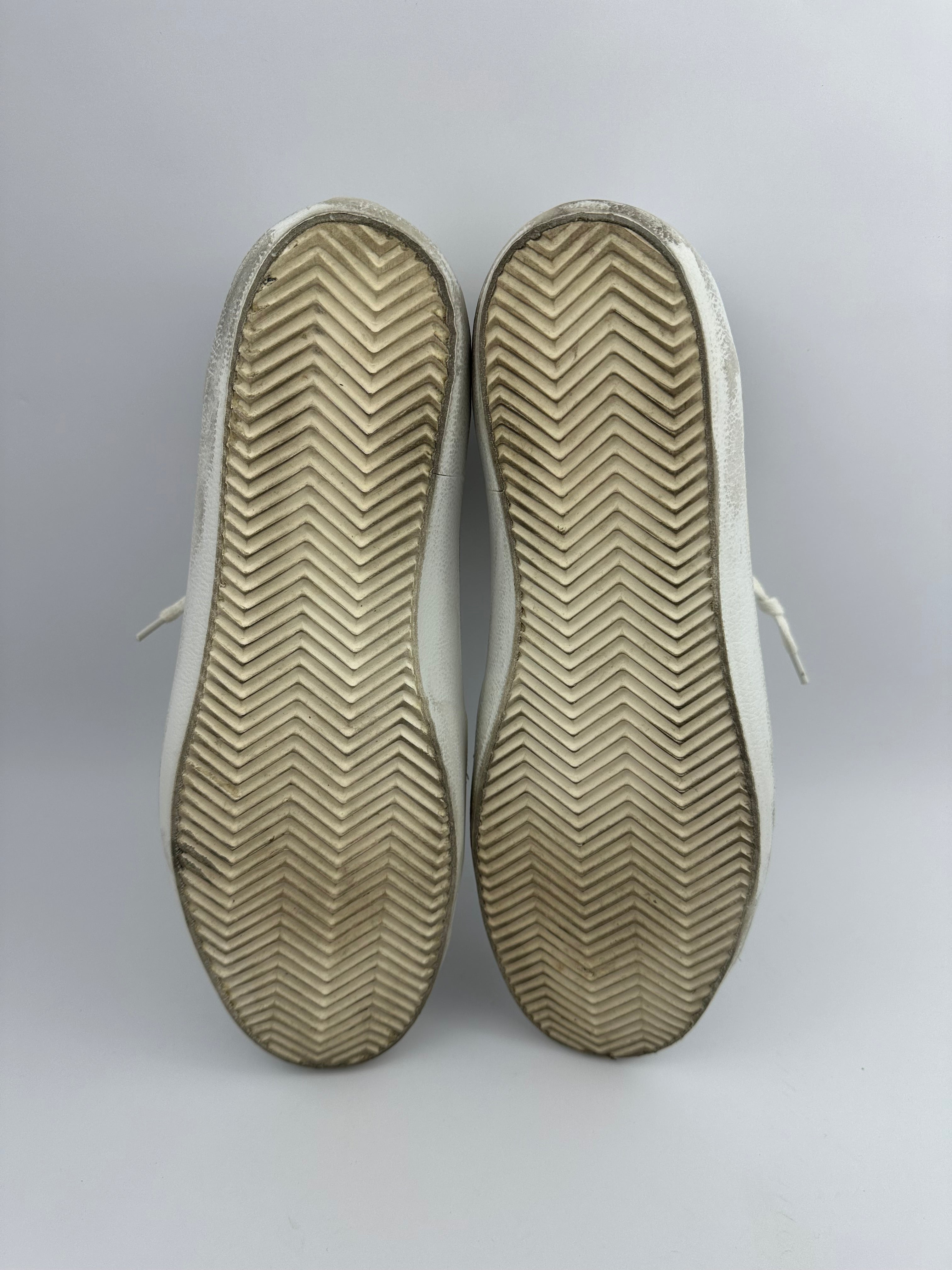 Golden Goose Superstar White/green T44