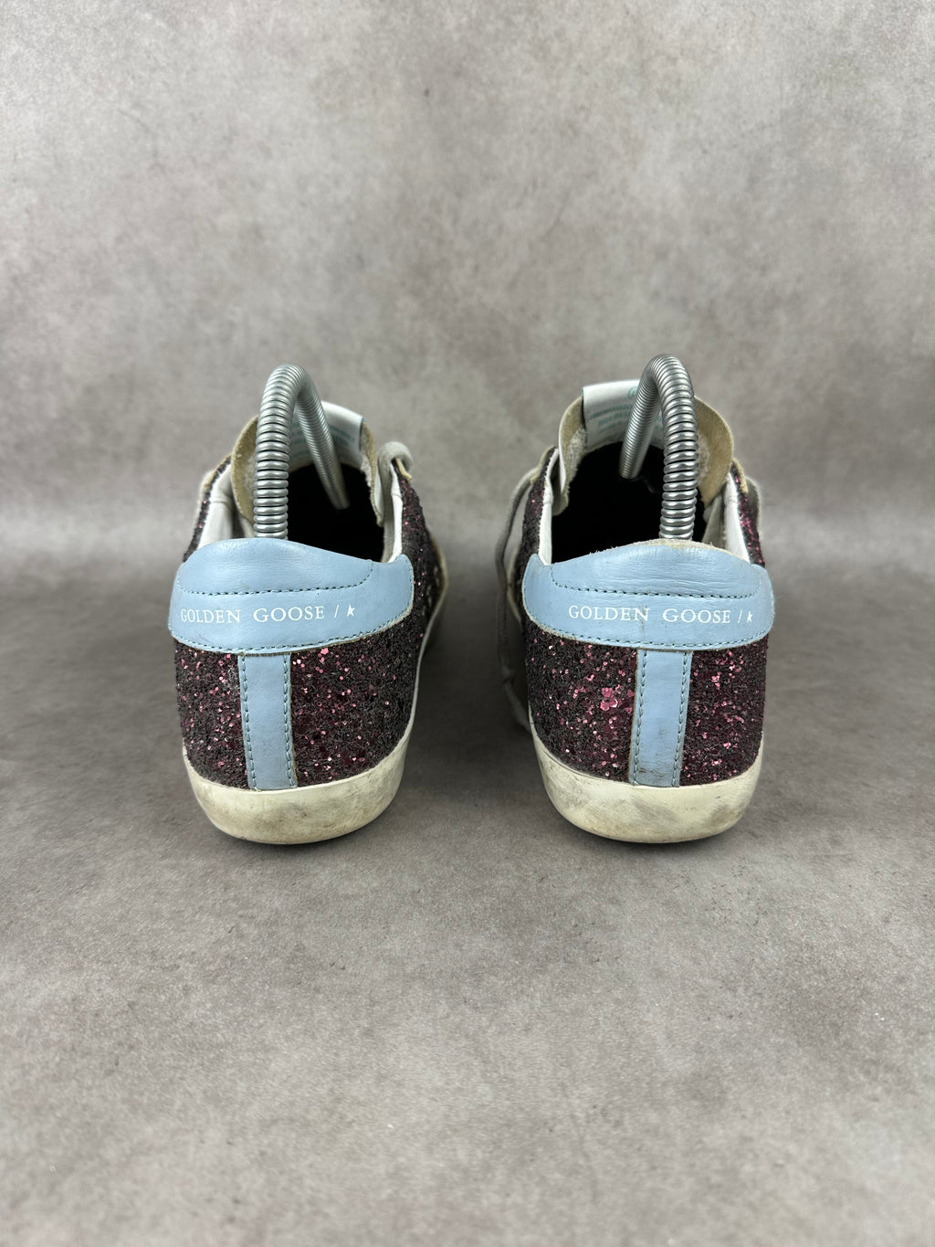 Golden Goose Superstar pailletés Bordeaux T38-011