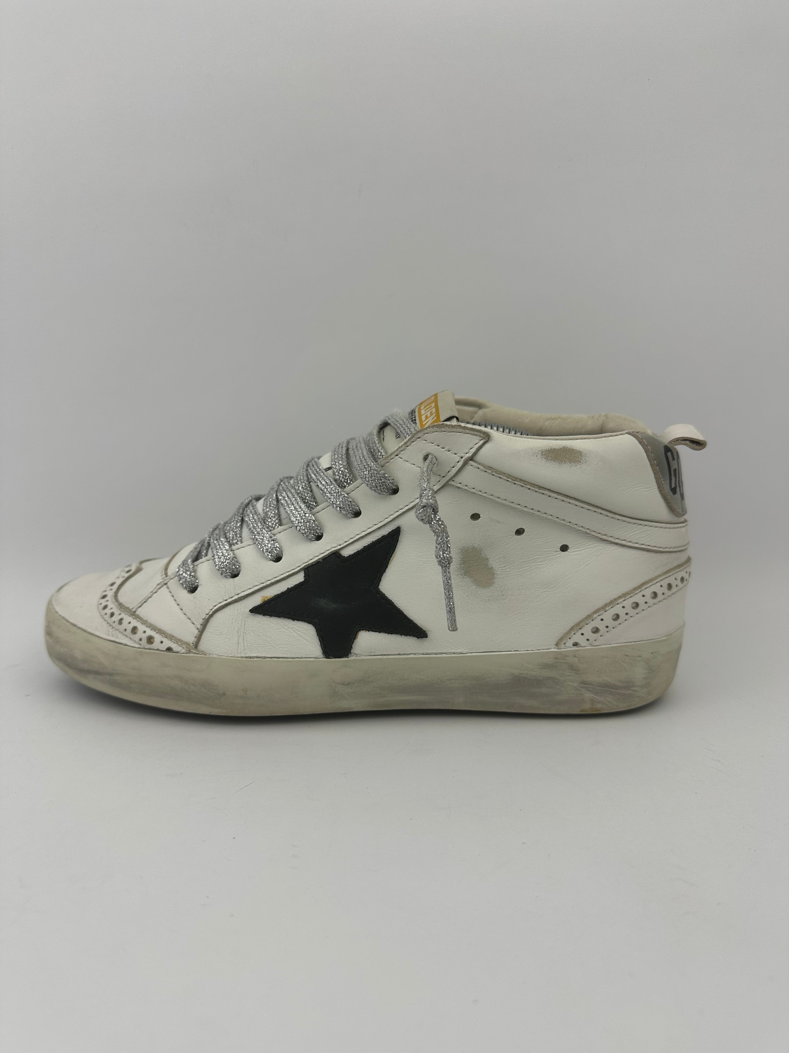 Goldengoose Midstar blanche T37