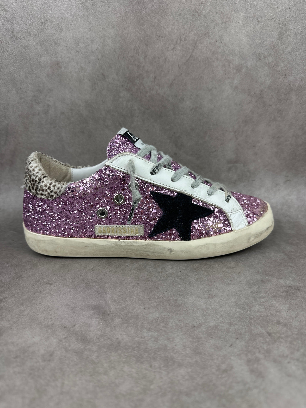 Golden goose Superstar pailletée rose T36-009