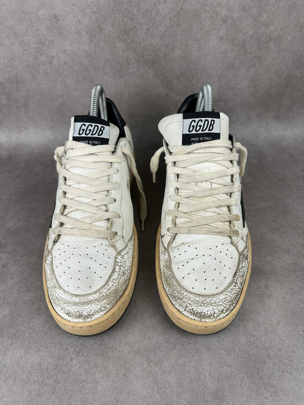 Golden Goose Ballstar blanche et noire T38-007