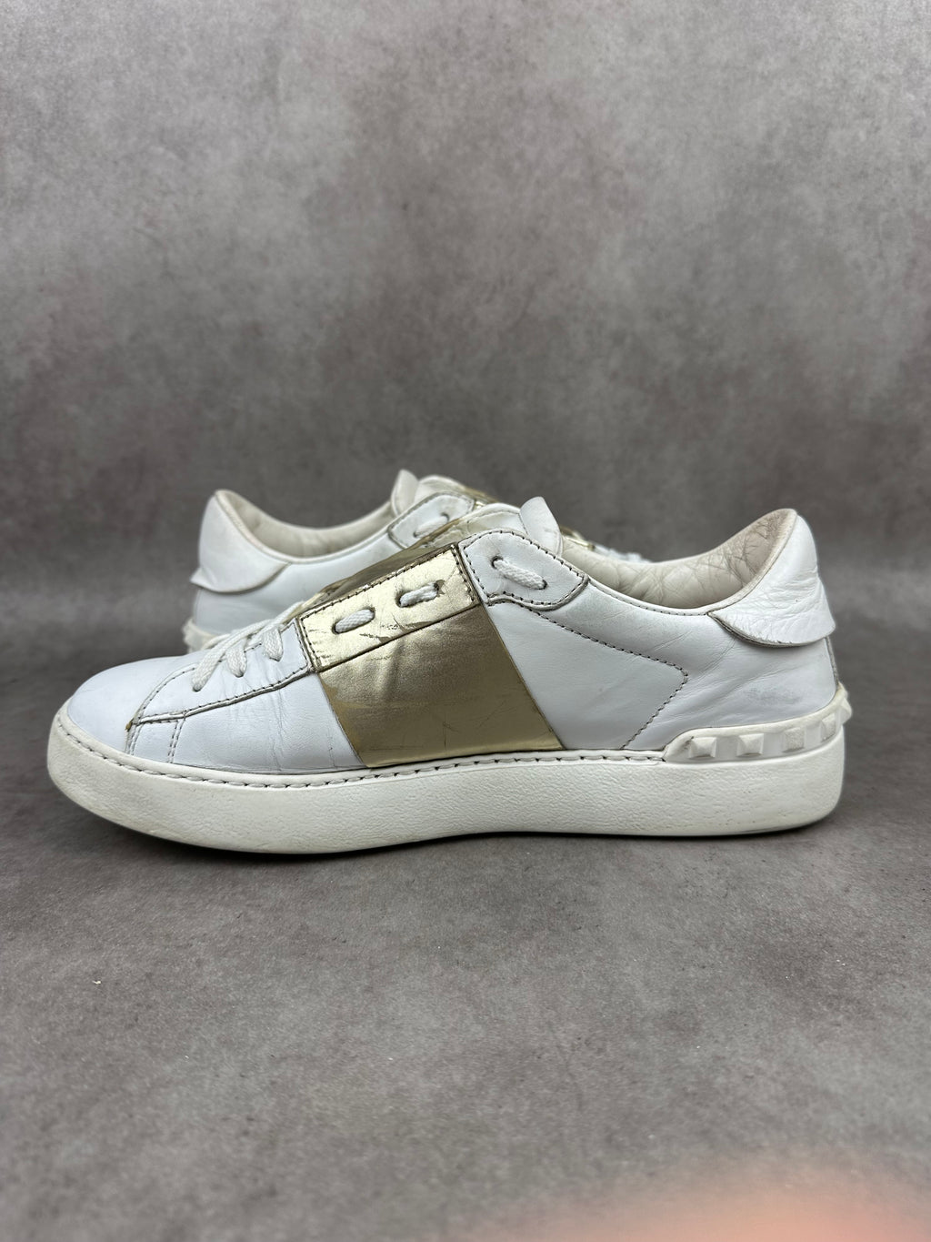 Valentino open doré T39.5