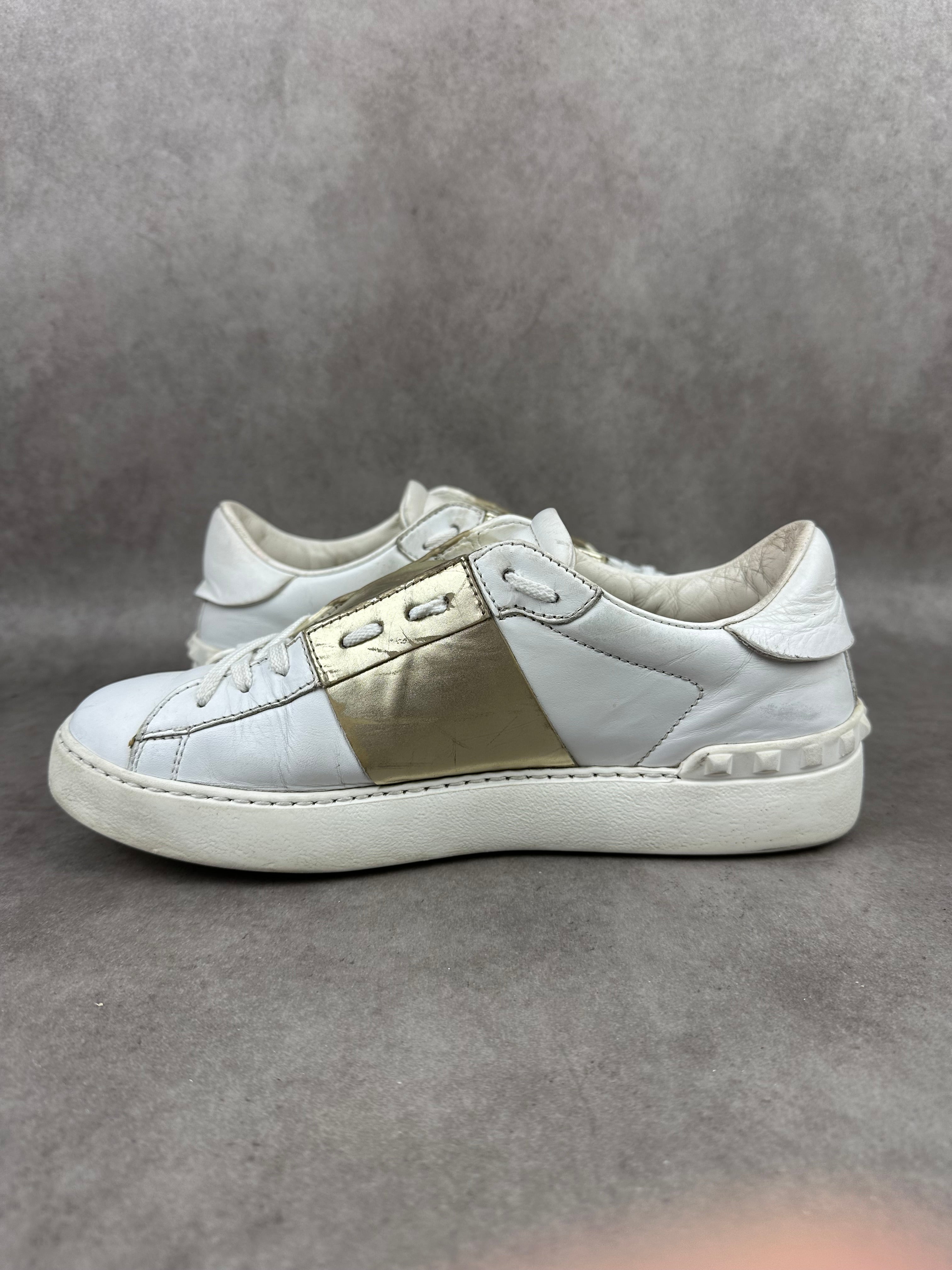 Valentino open doré T39.5