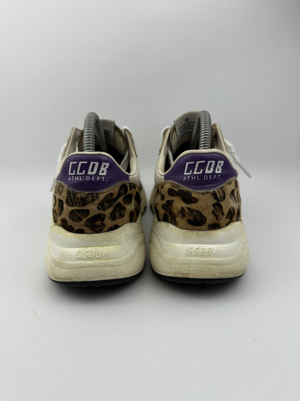 Golden Goose Running Sole Léopard T40
