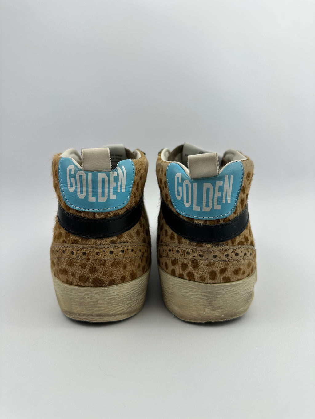 Golden Goose Midstar léopard T37