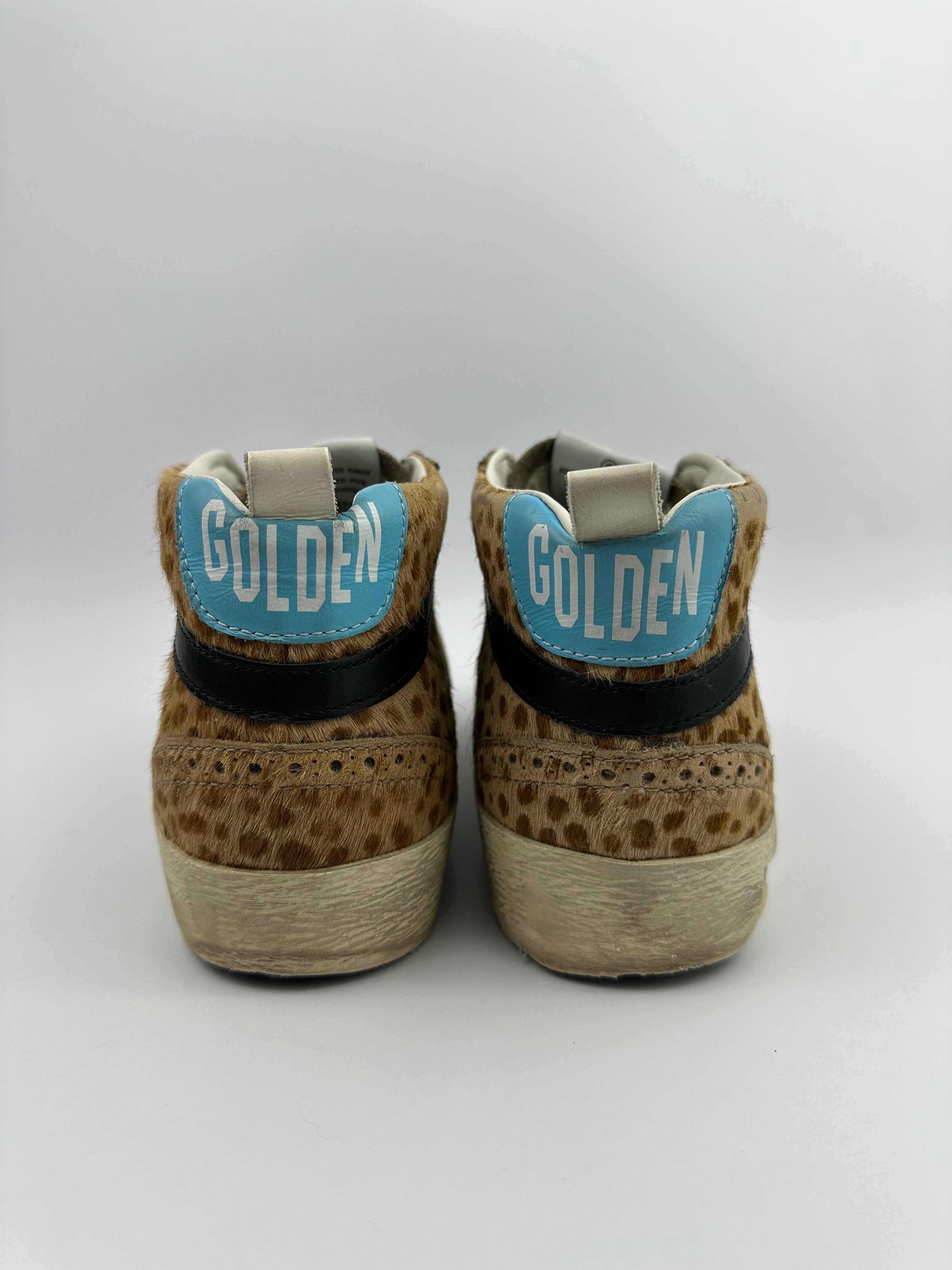 Golden Goose Midstar léopard T37