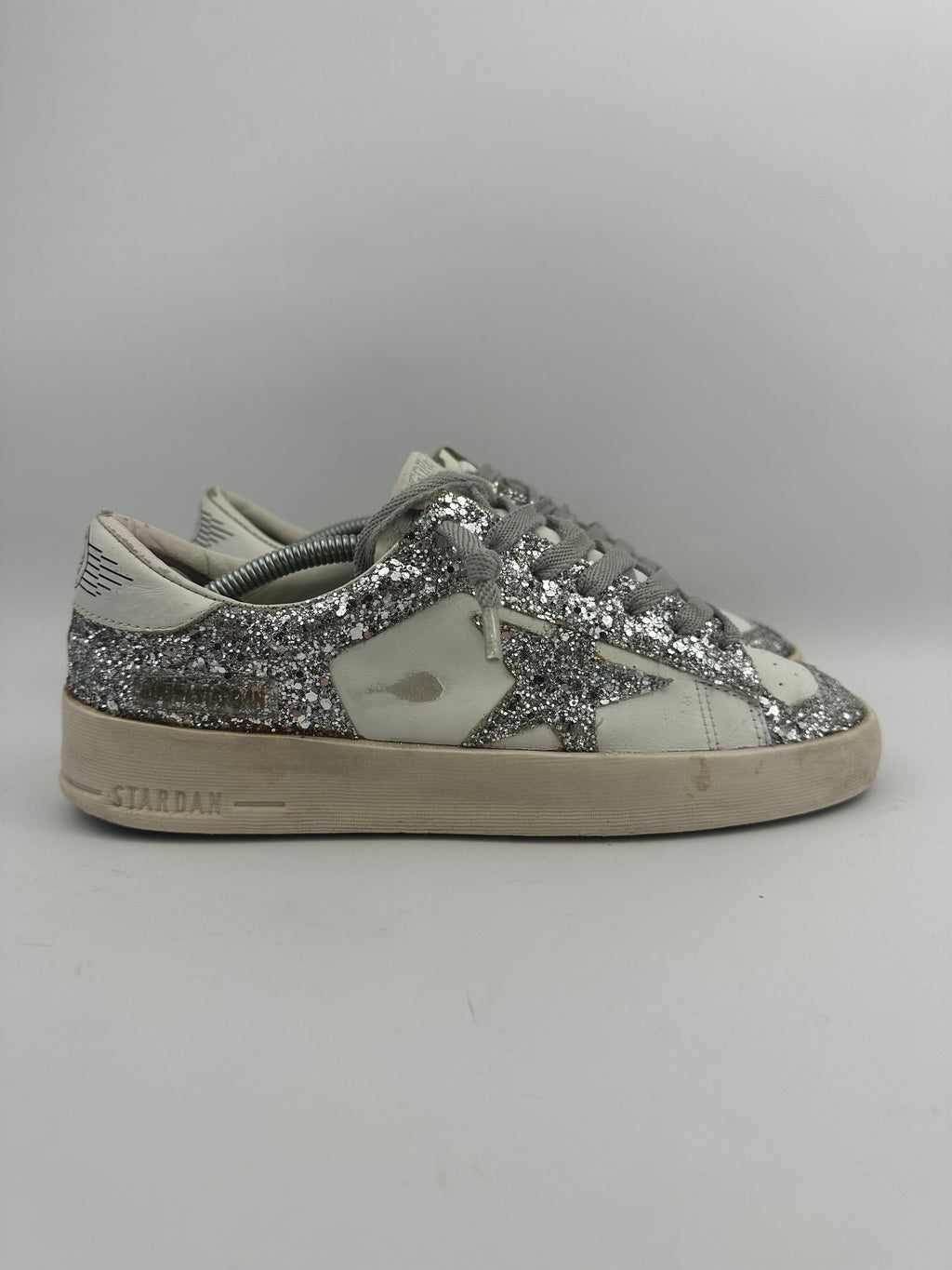 Golden Goose Stardan Argenté T38