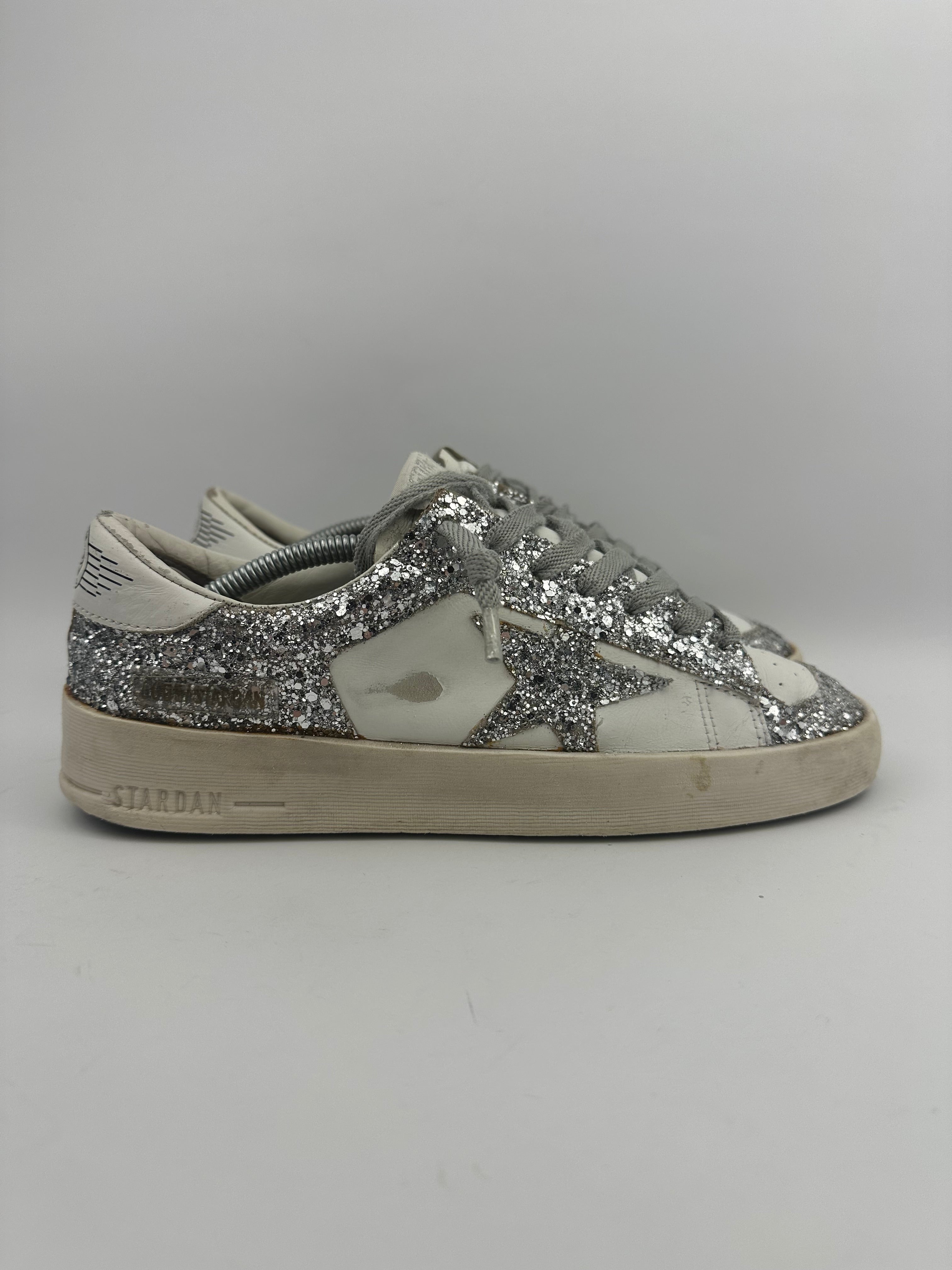 Golden Goose Stardan Argenté T38