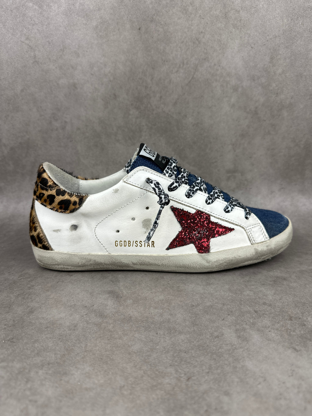 Golden goose Superstar étoile bordeaux T38-006