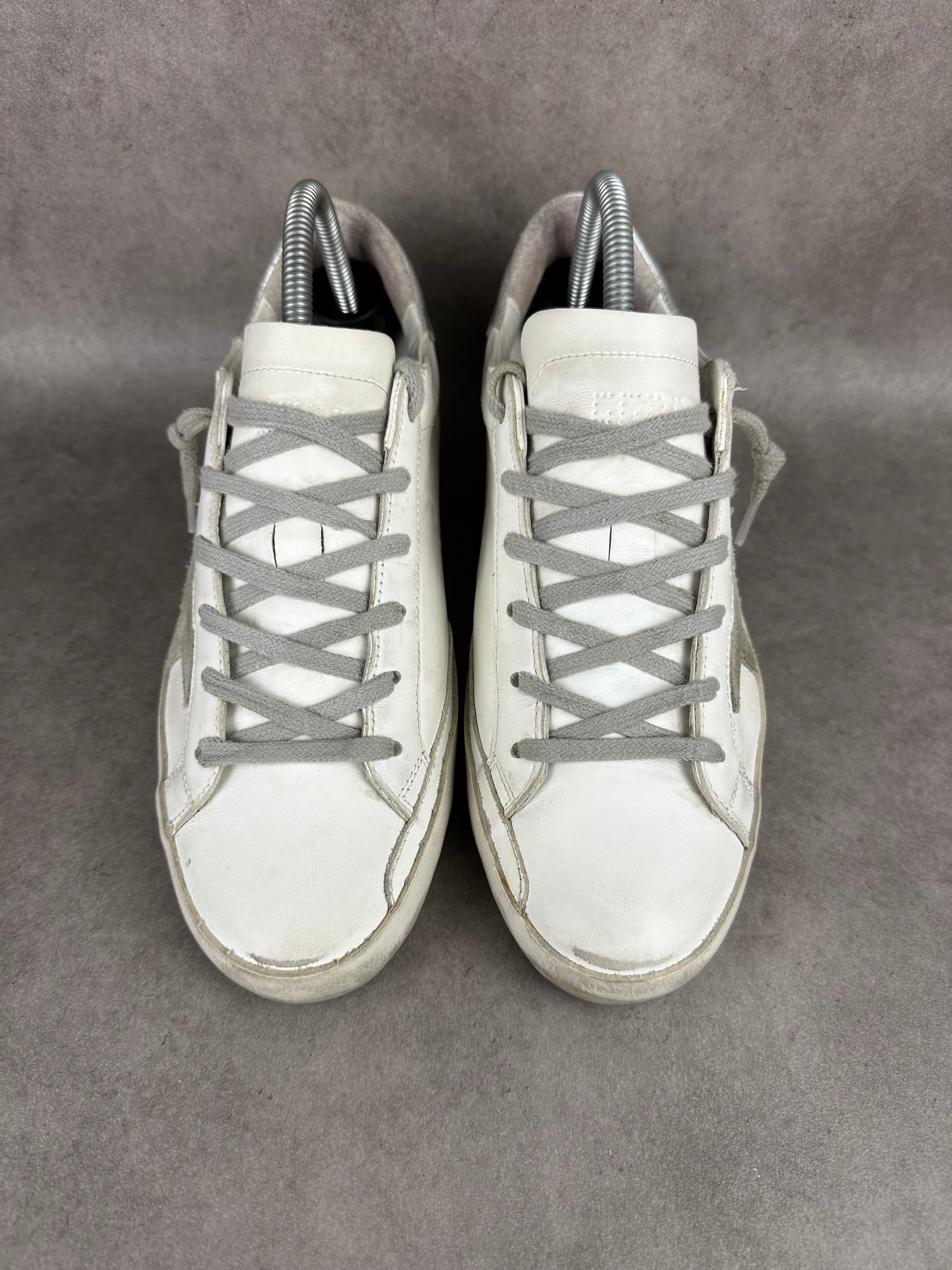 Golden Goose Superstar argenté T40-002