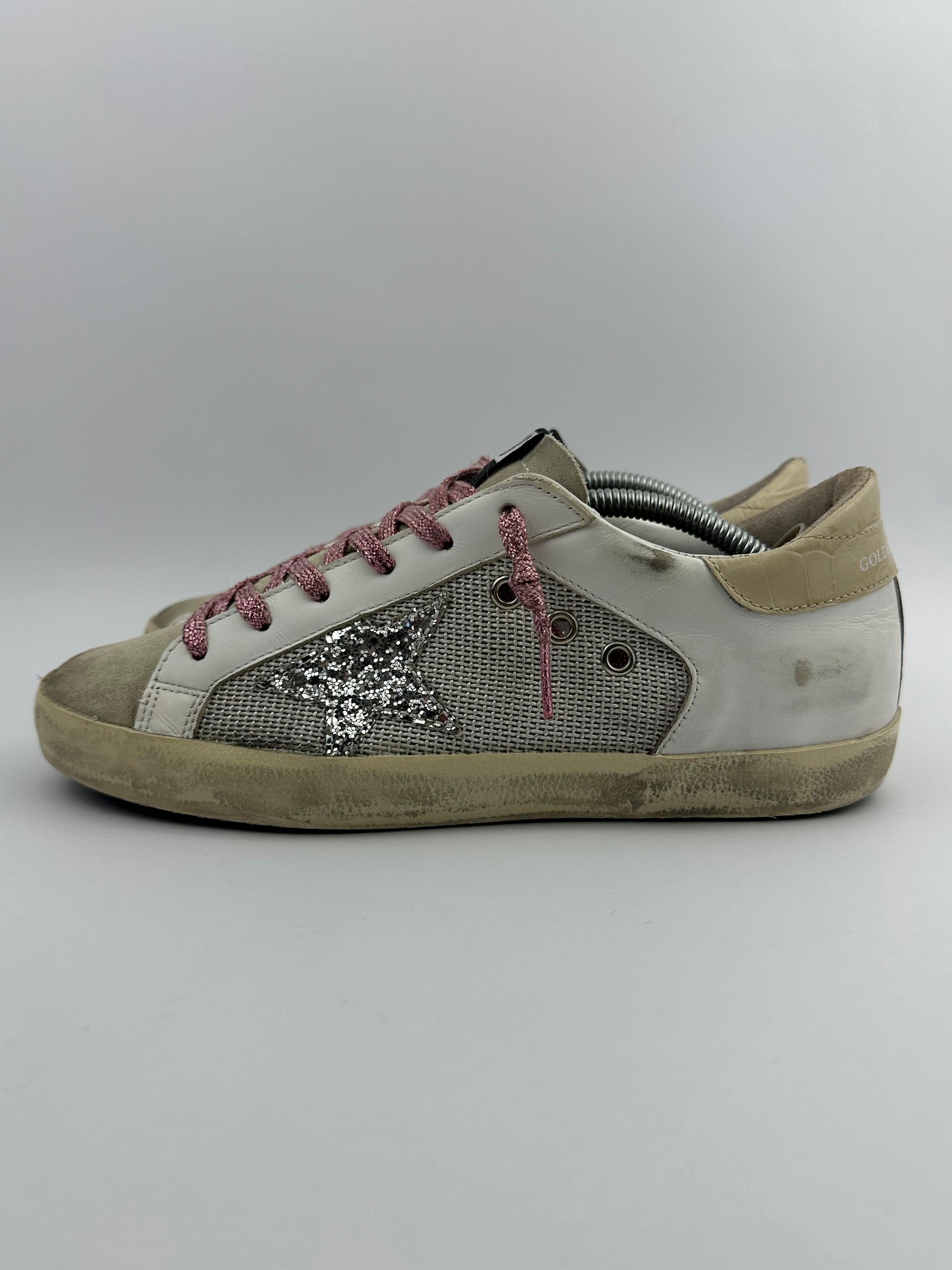 Golden Goose Superstar à paillettes T38