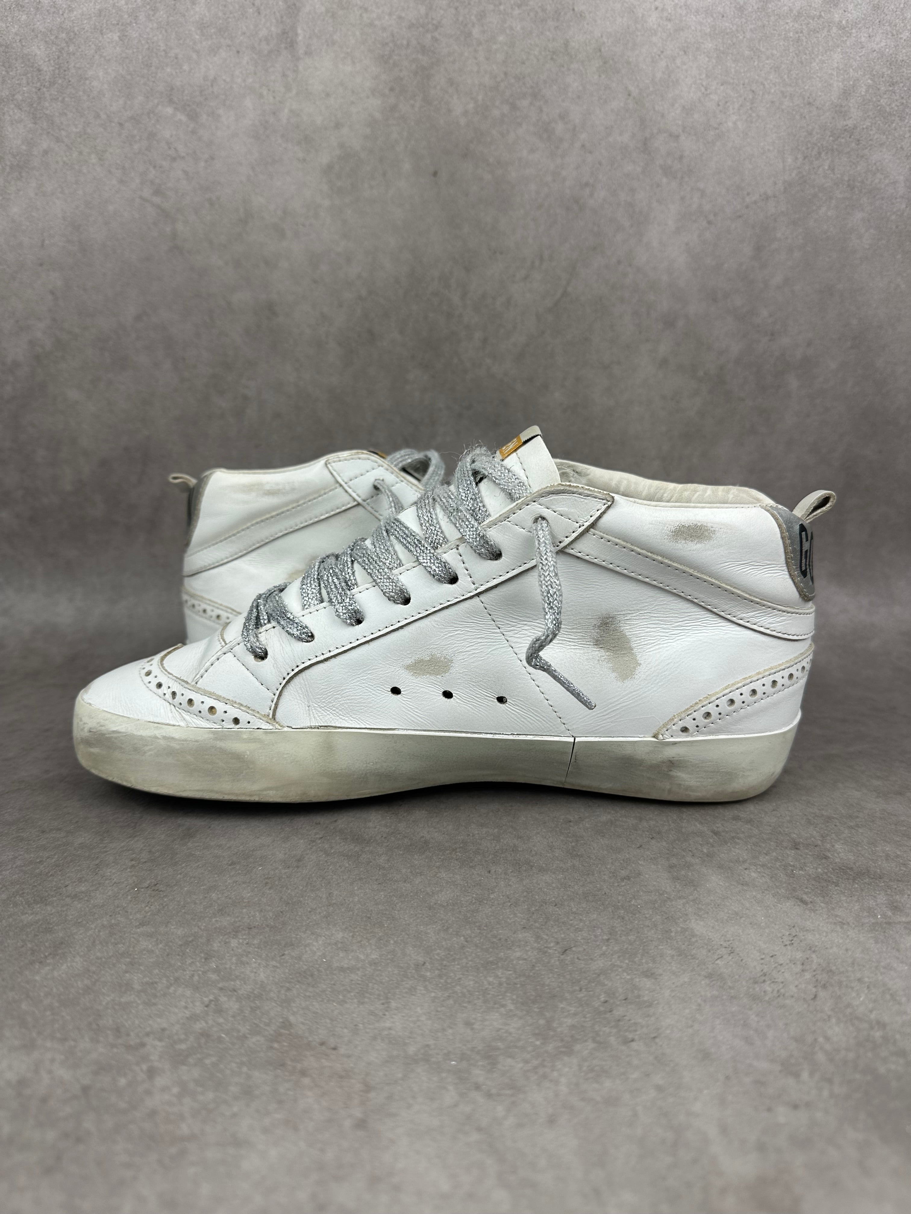 Golden Goose Midstar blanche T37