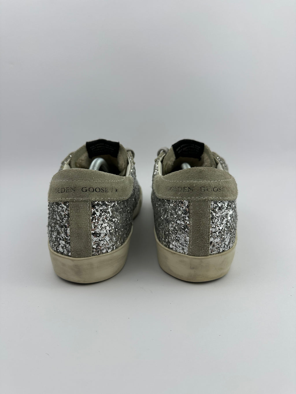 Golden Goose Superstar argenté T38