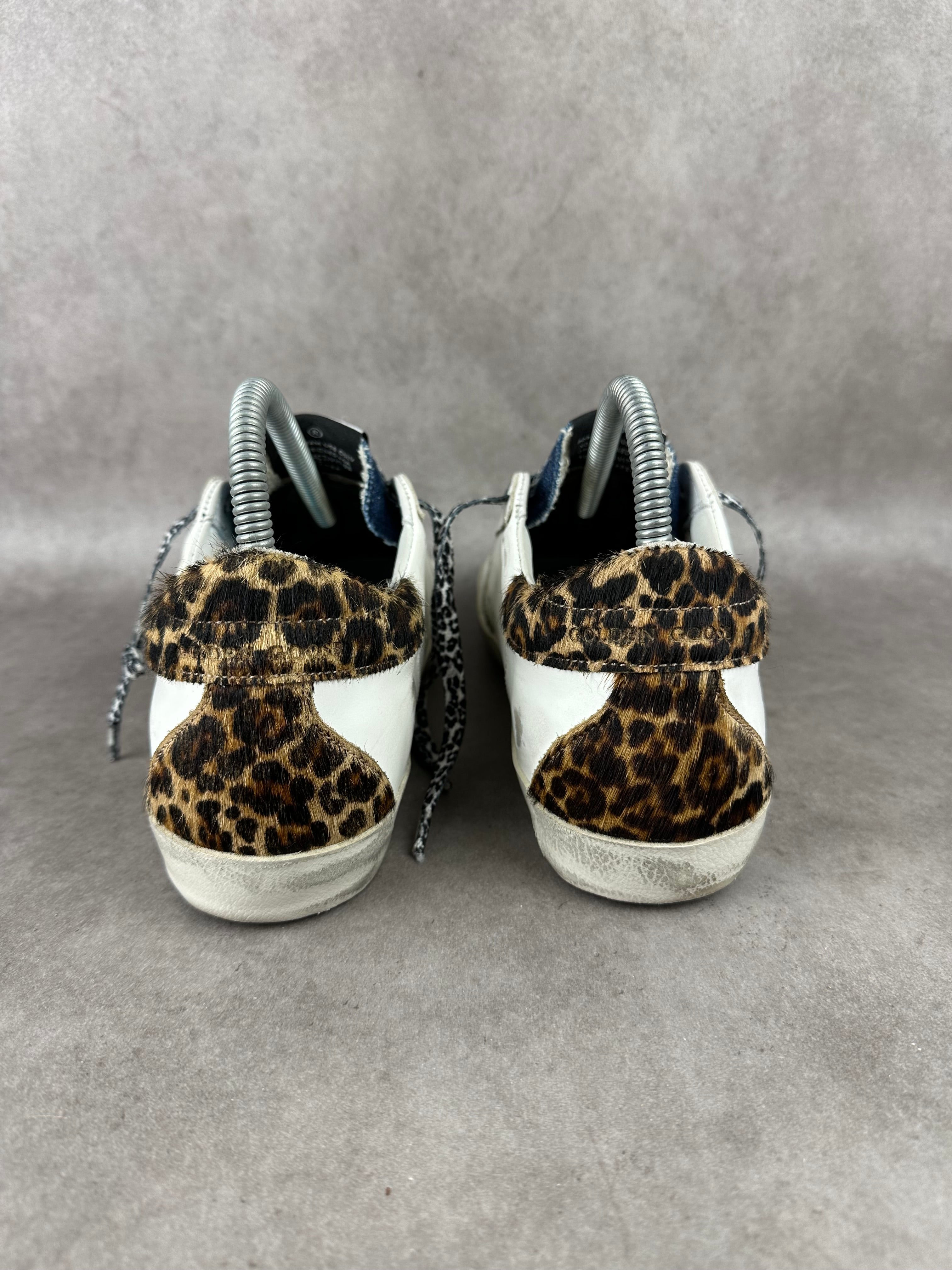 Golden goose Superstar étoile bordeaux T38-006