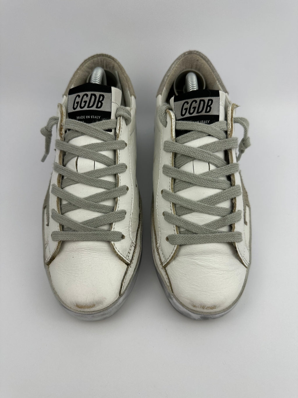 Golden Goose Superstar argenté T35