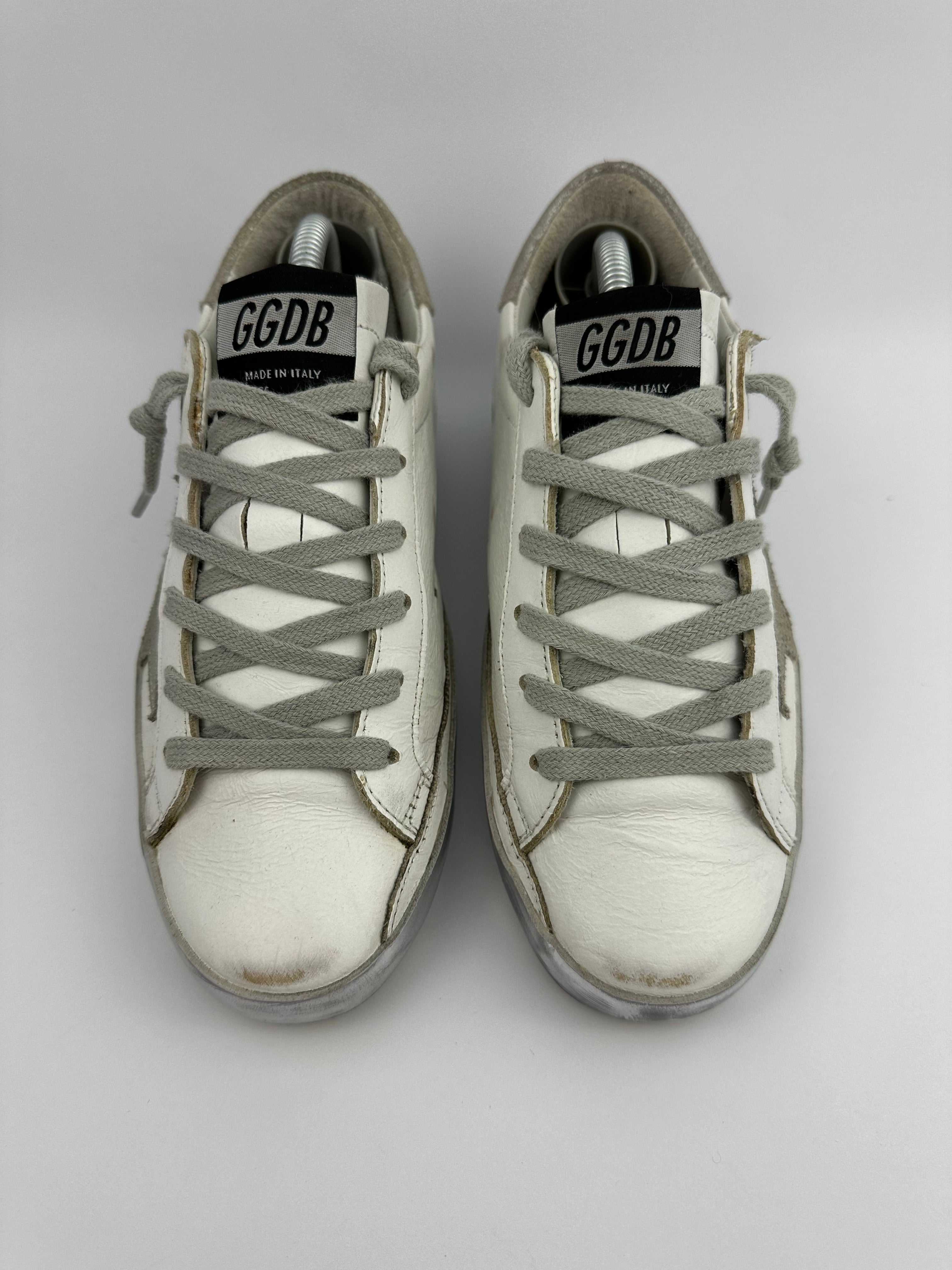 Golden Goose Superstar argenté T35
