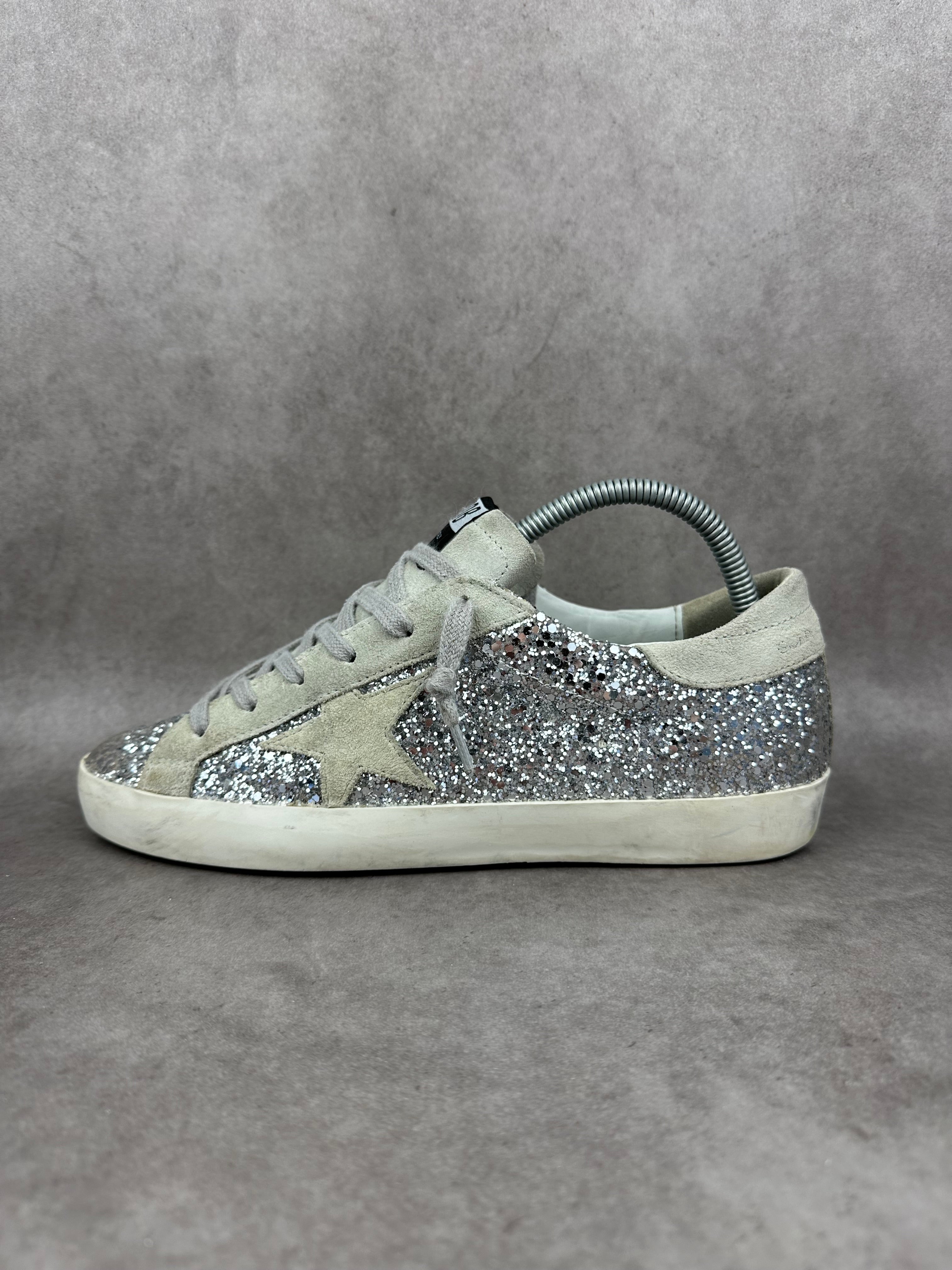 Golden Goose superstar argenté T39