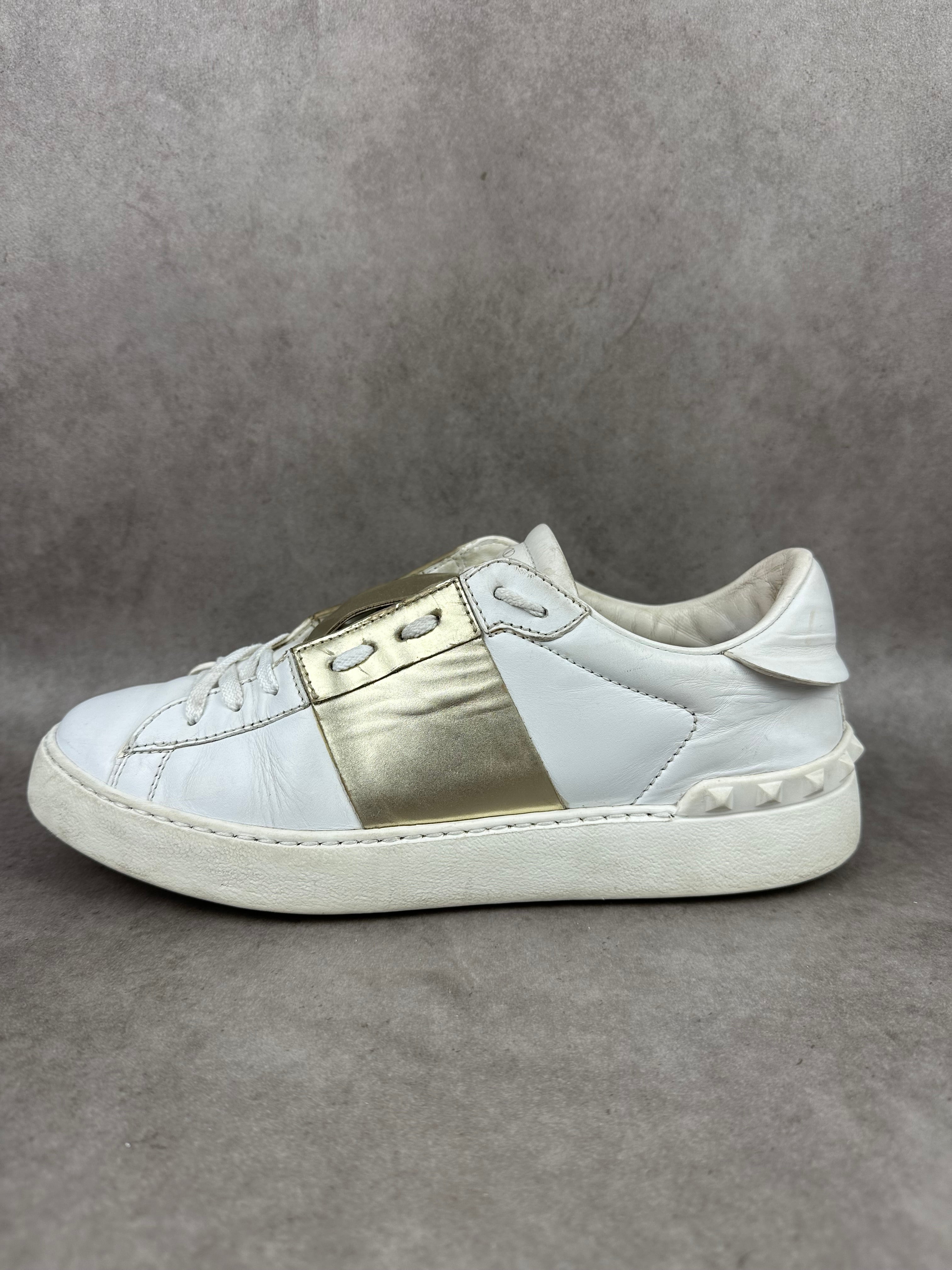 Valentino open doré T39.5