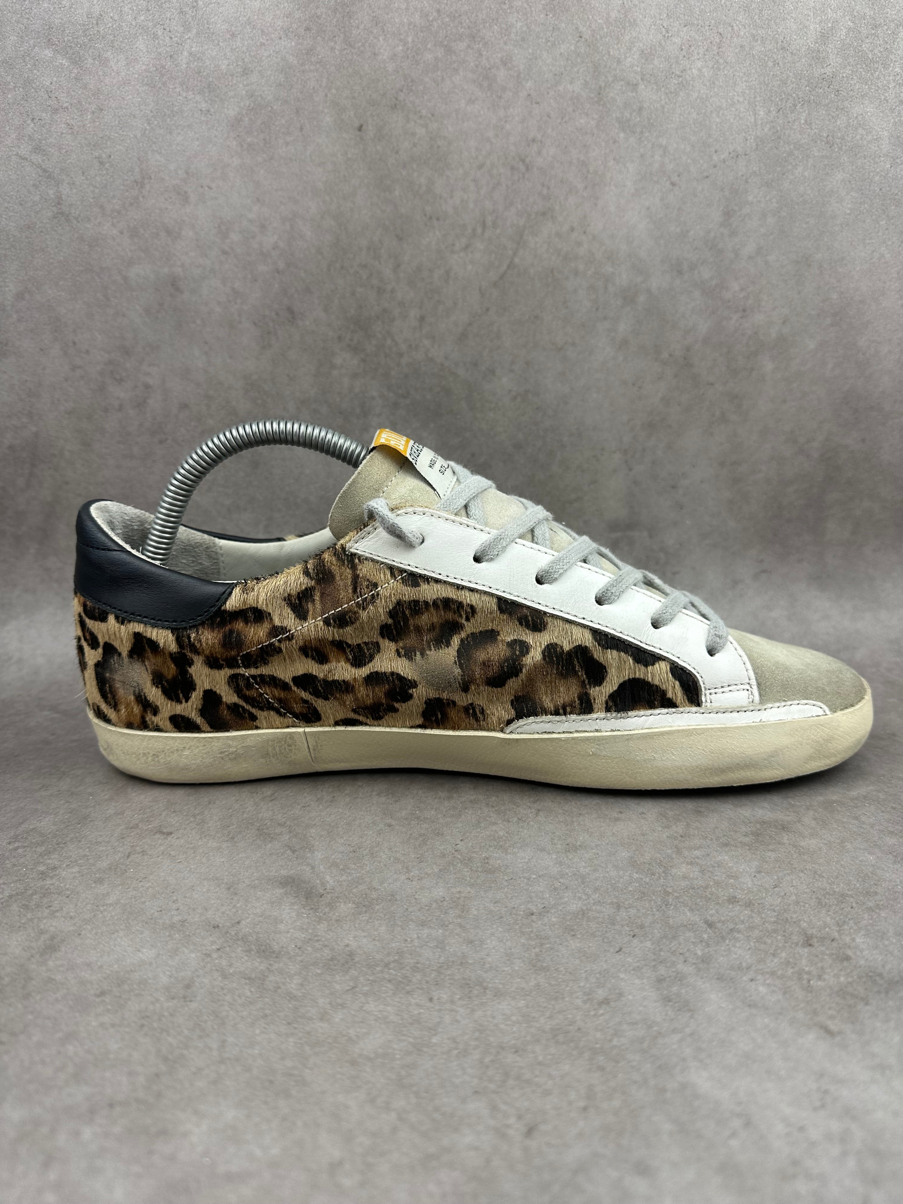 Golden Goose Superstar léopard T41