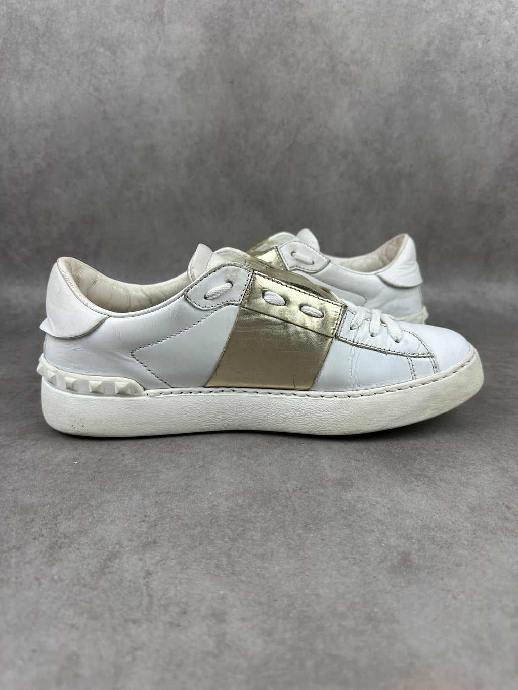 Valentino open doré T39.5