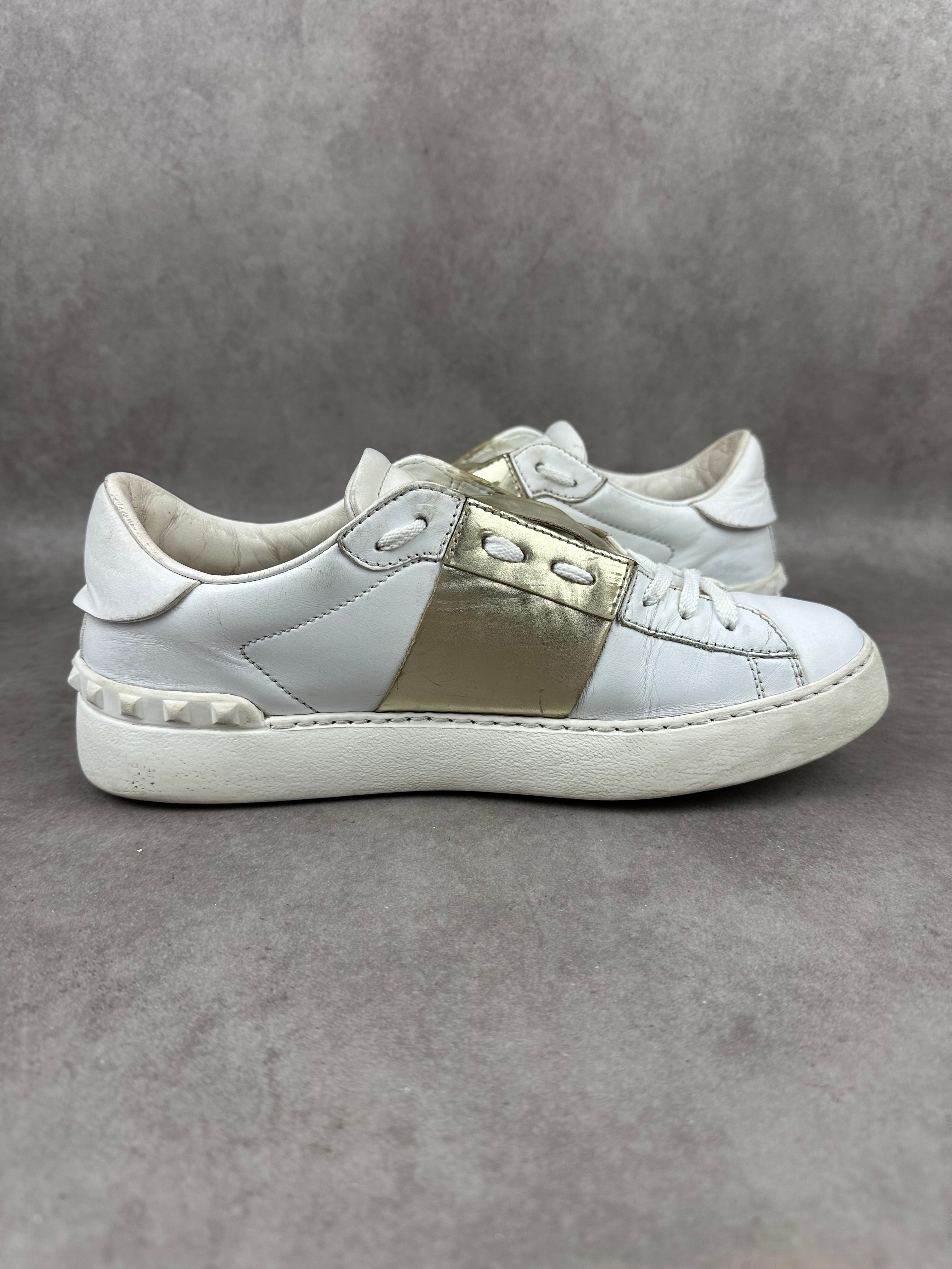 Valentino open doré T39.5