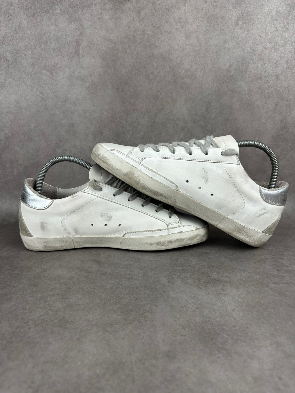 Golden Goose Superstar argenté T40-002