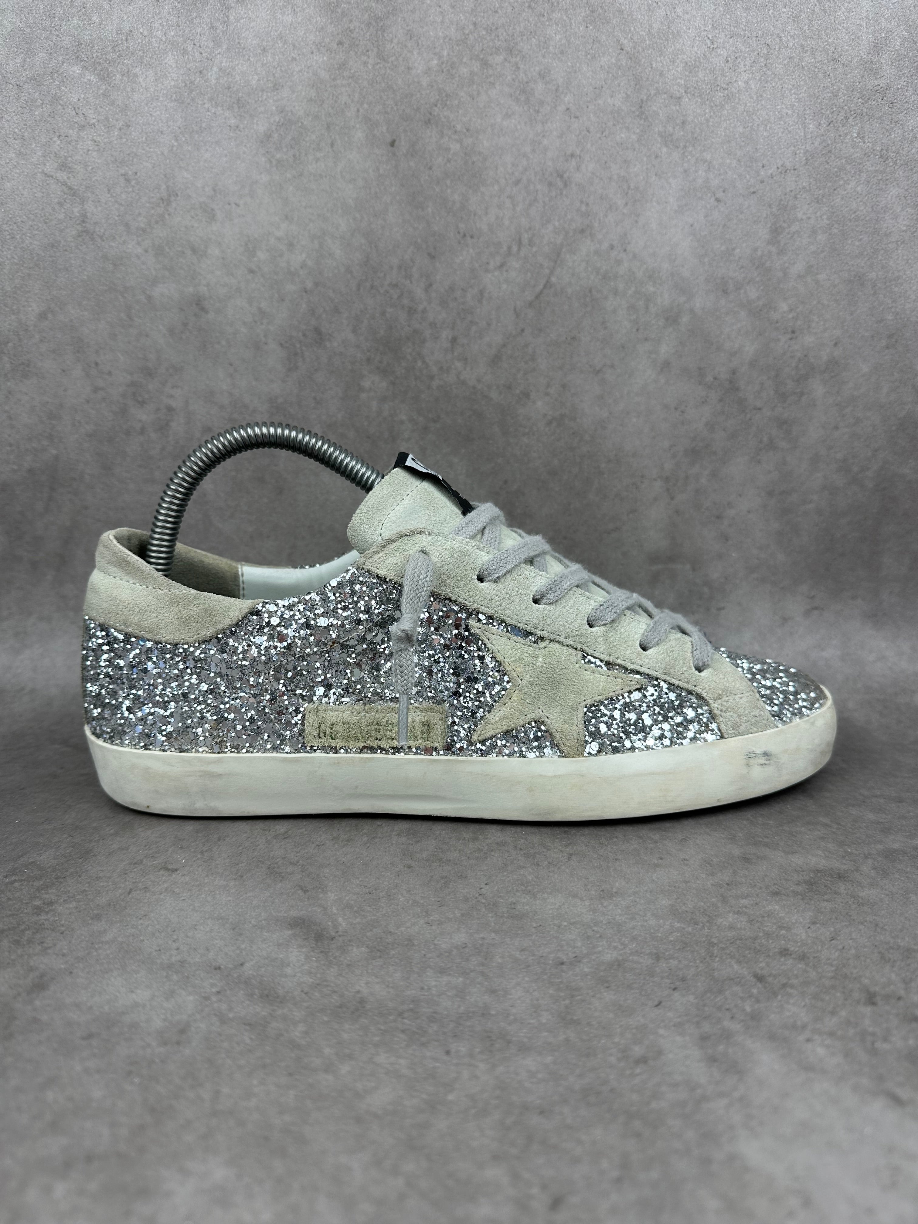 Golden Goose superstar argenté T39