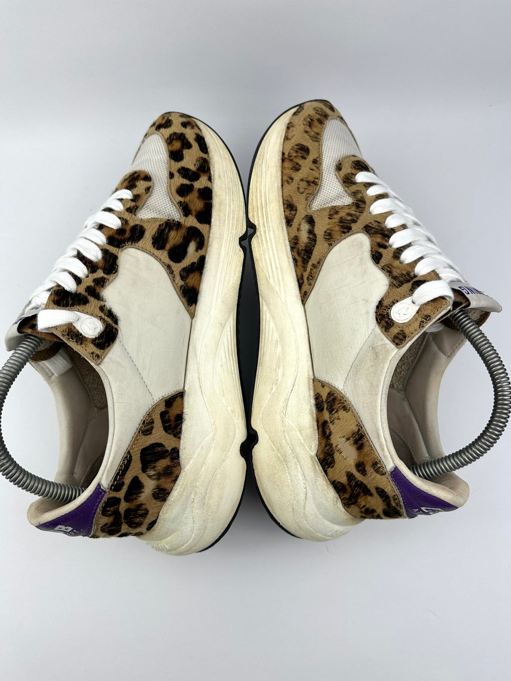 Golden Goose Running Sole Léopard T40