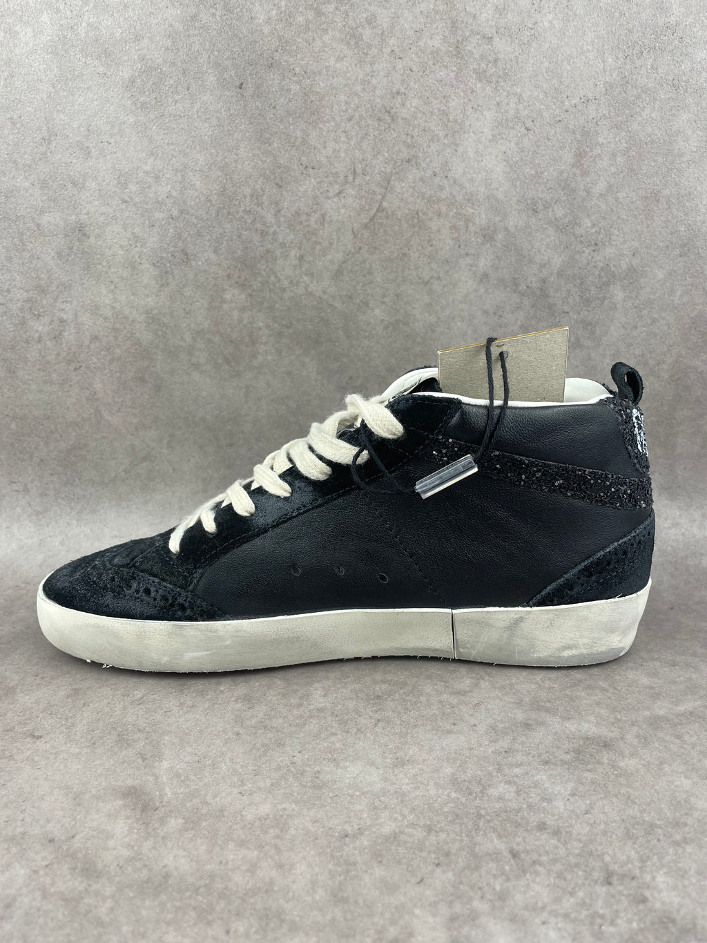 Golden Goose Midstar noir pailletée T37