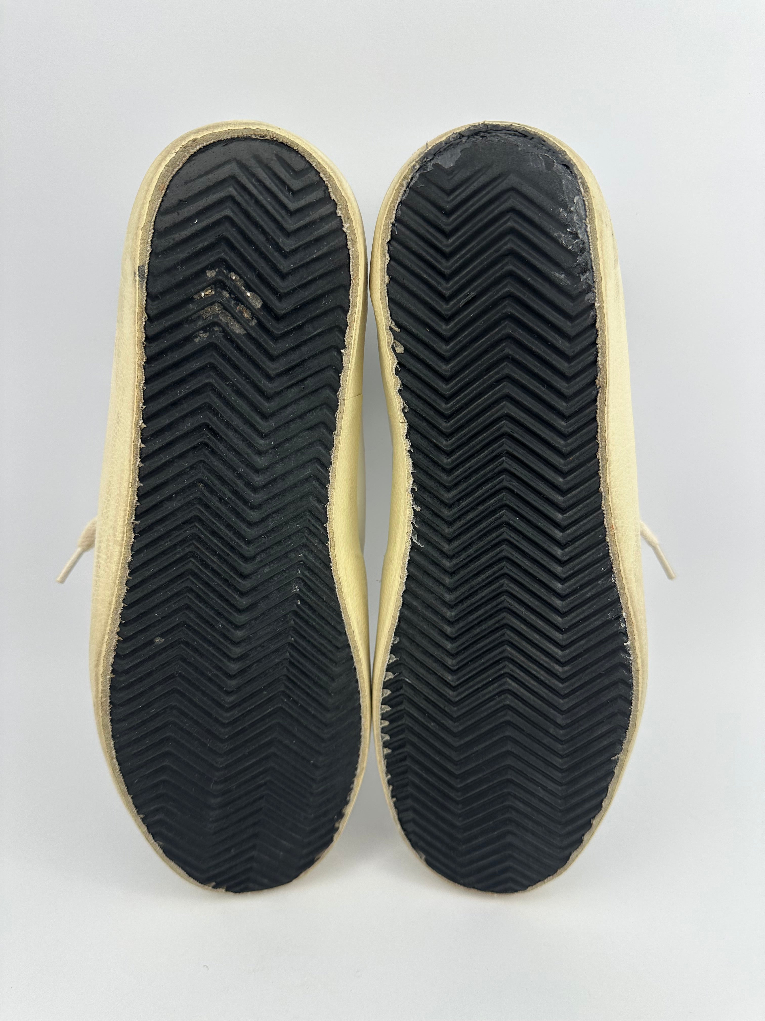Golden Goose Superstar à paillettes doré T39