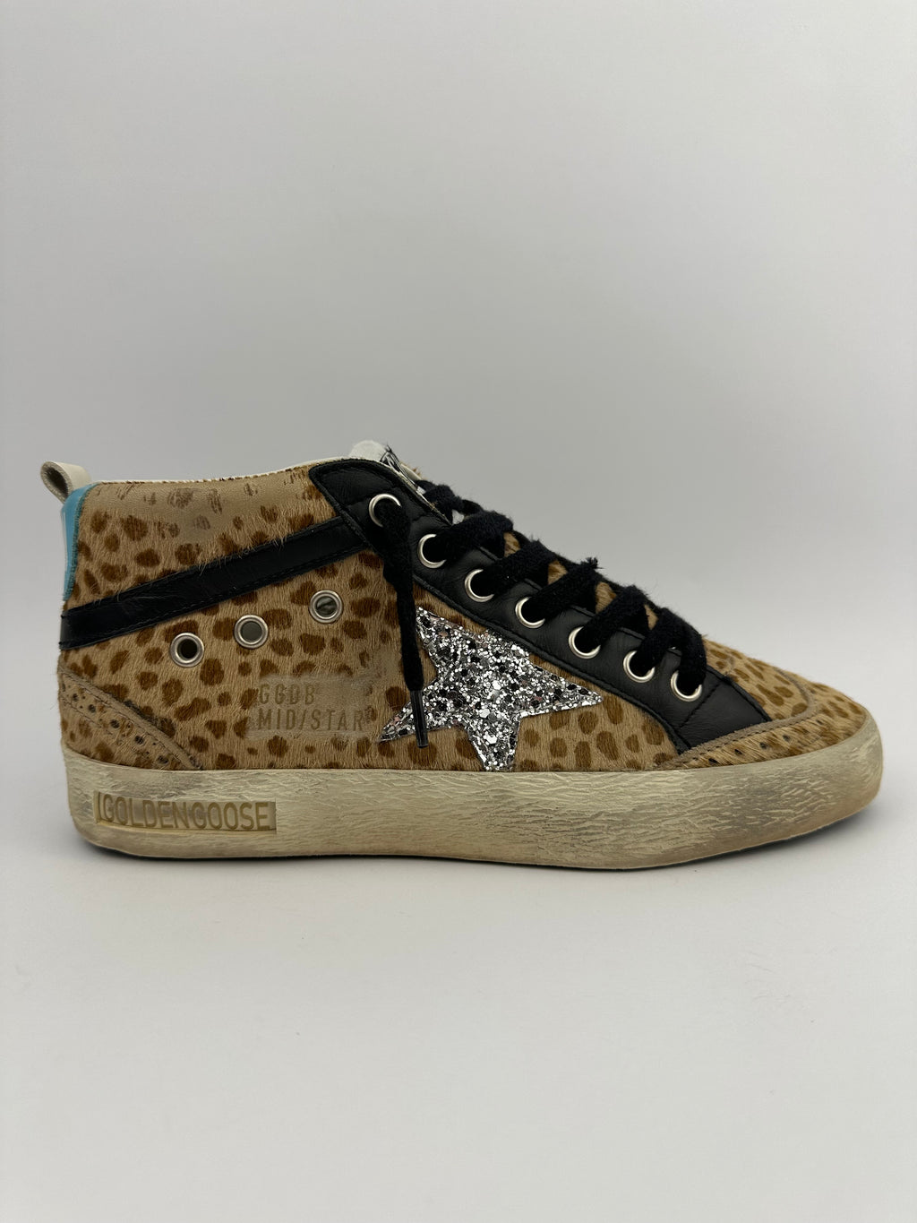Golden Goose Midstar léopard T37